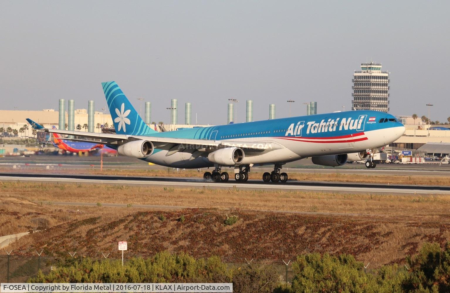 F-OSEA, 2001 Airbus A340-313 C/N 438, Air Tahiti A340-300 zx