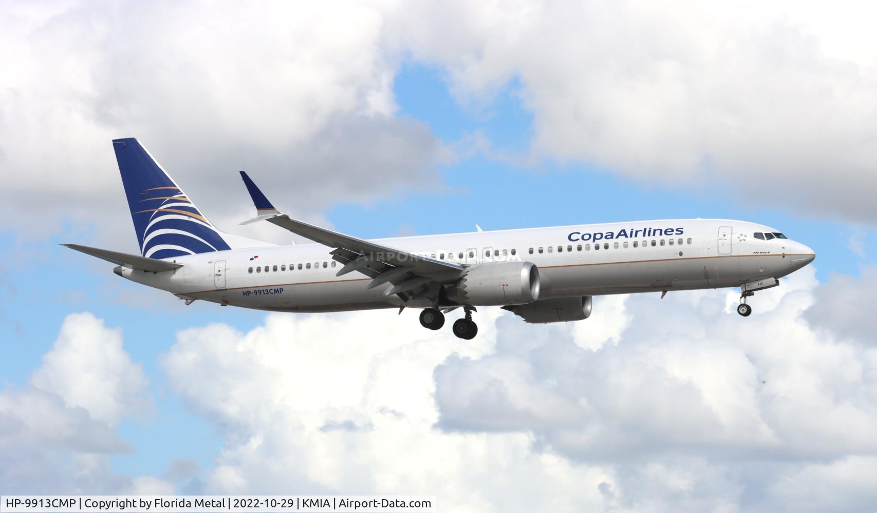 HP-9913CMP, 2021 Boeing 737-9 MAX C/N 44174, Copa 737-9 MAX