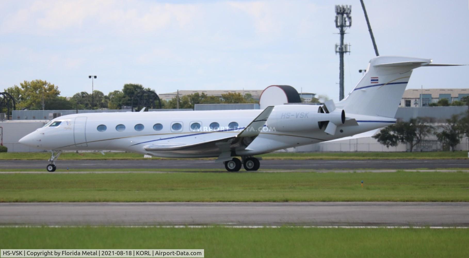 HS-VSK, 2013 Gulfstream Aerospace G650 (G-VI) C/N 6023, G650 zx