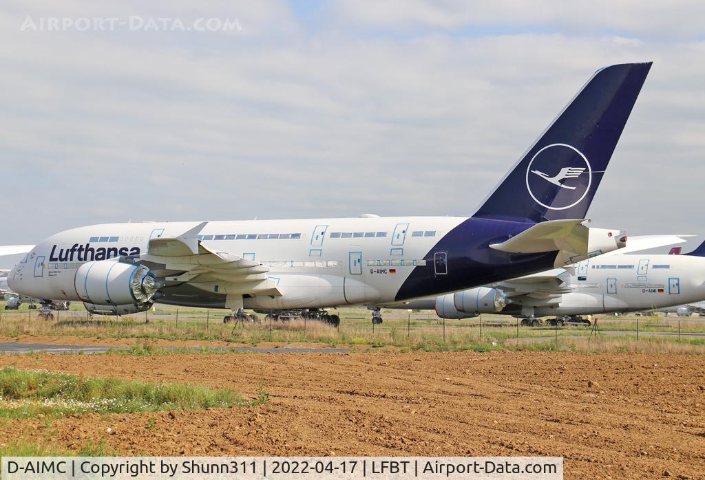 D-AIMC, 1999 Airbus A330-223 C/N 312, Stored in new c/s