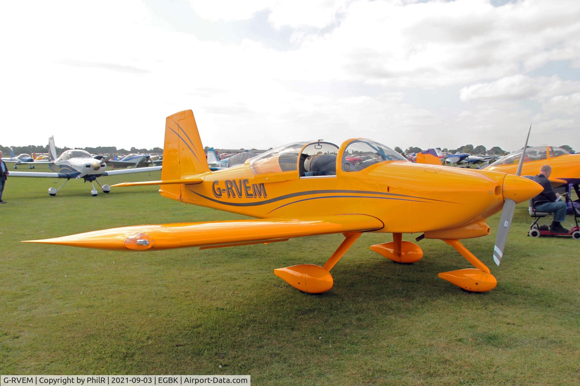 G-RVEM, 2002 Vans RV-7A C/N PFA 323-13868, G-RVEM 2011 VANS RV-7A LAA Rally Sywell