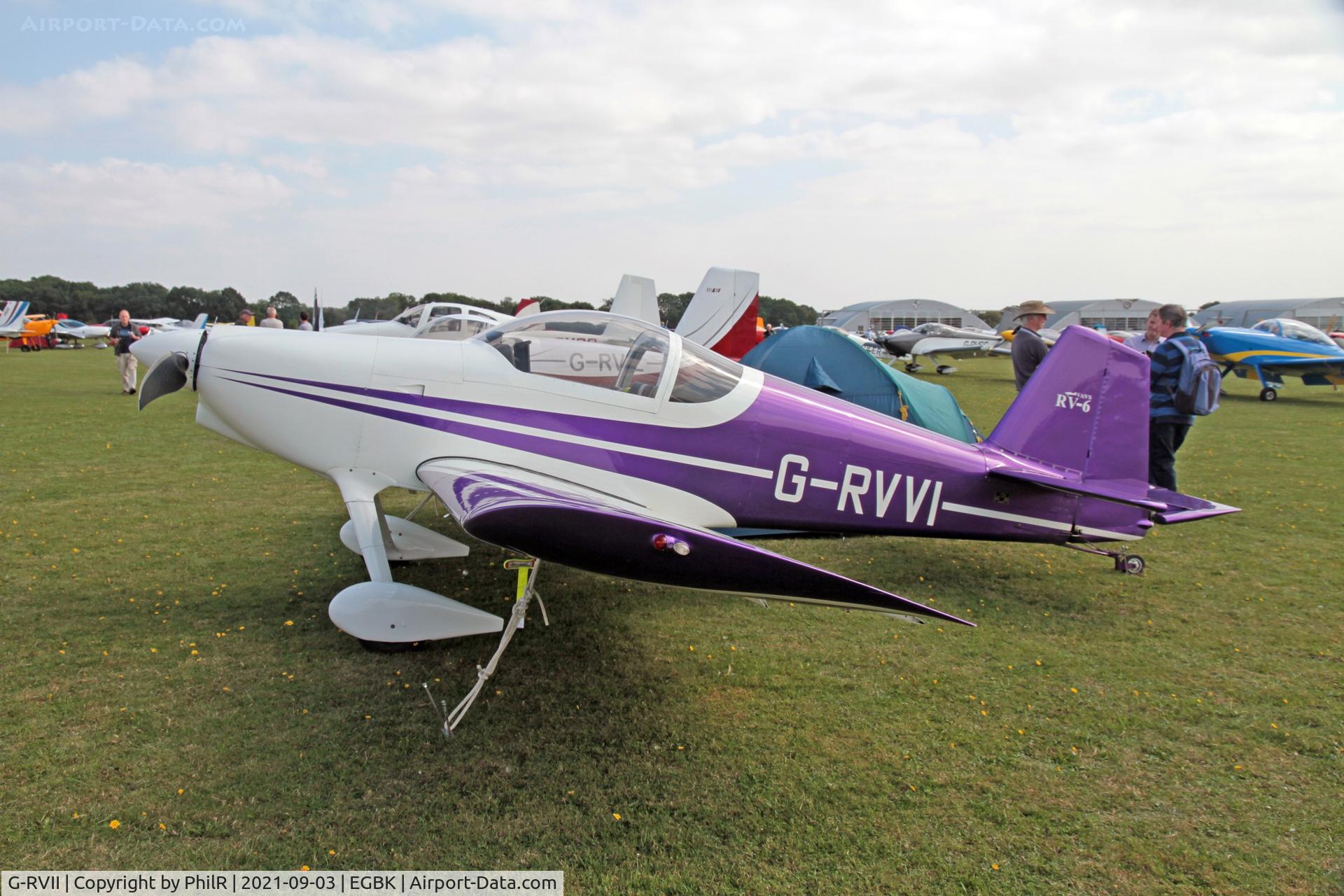 G-RVII, 2001 Vans RV-7 C/N PFA 323-13576, G-RVII 2015 VANS RV-6 LAA Rally Sywell