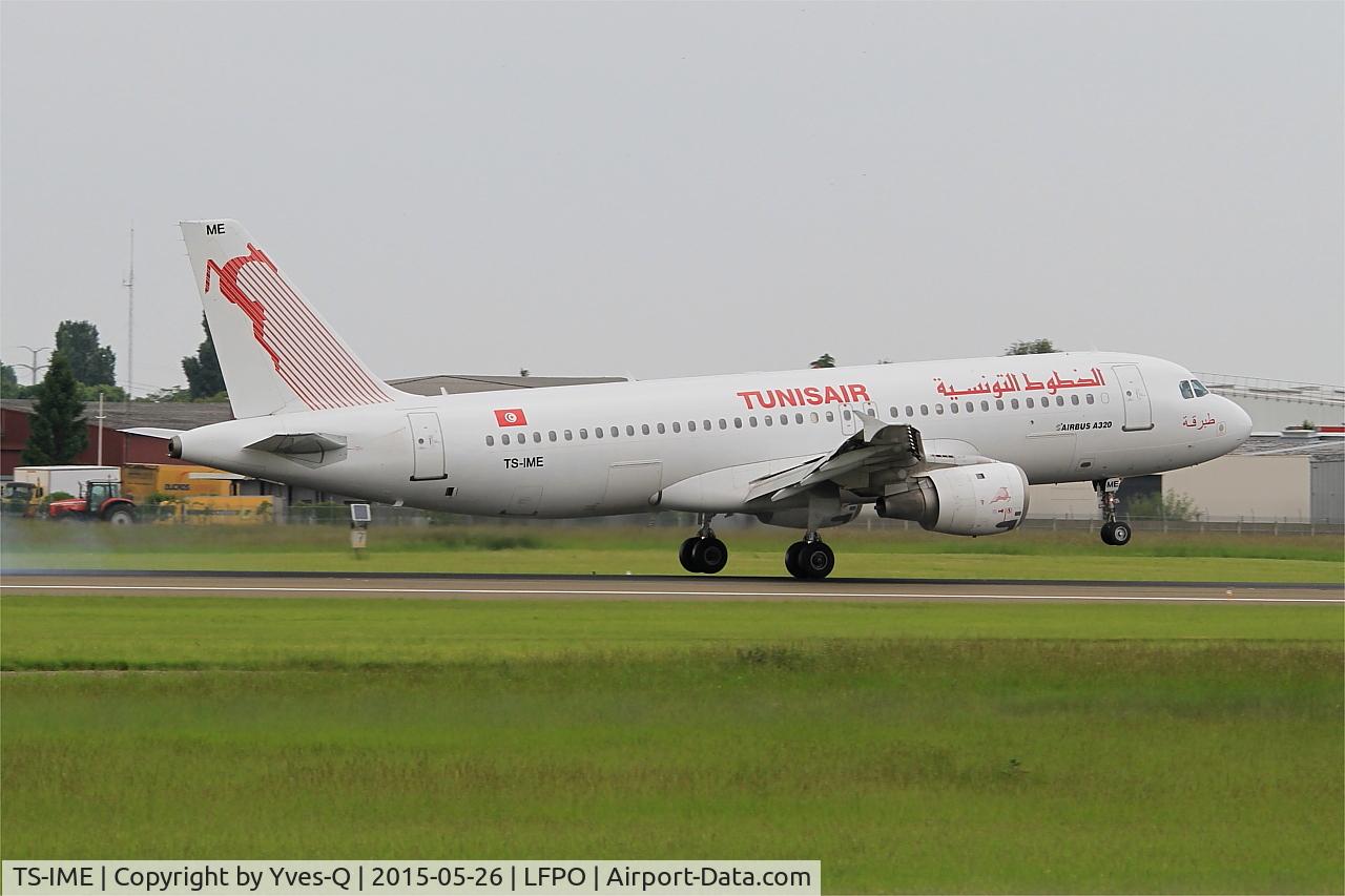 TS-IME, 1990 Airbus A320-211 C/N 123, Airbus A320-211, Landing rwy 06, Paris-Orly Airport (LFPO-ORY)
