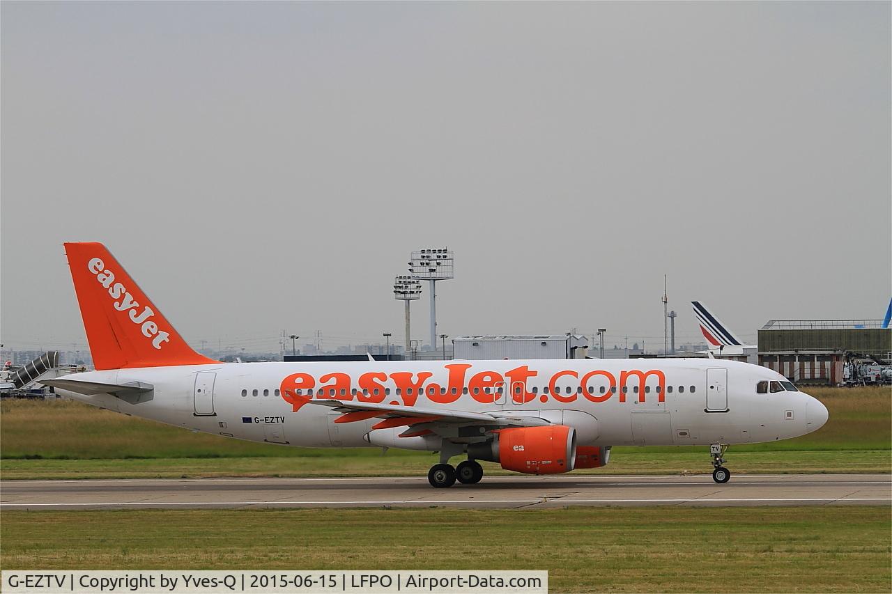 G-EZTV, 2010 Airbus A320-214 C/N 4234, Airbus A320-214, Take off run rwy 08, Paris-Orly airport (LFPO-ORY)