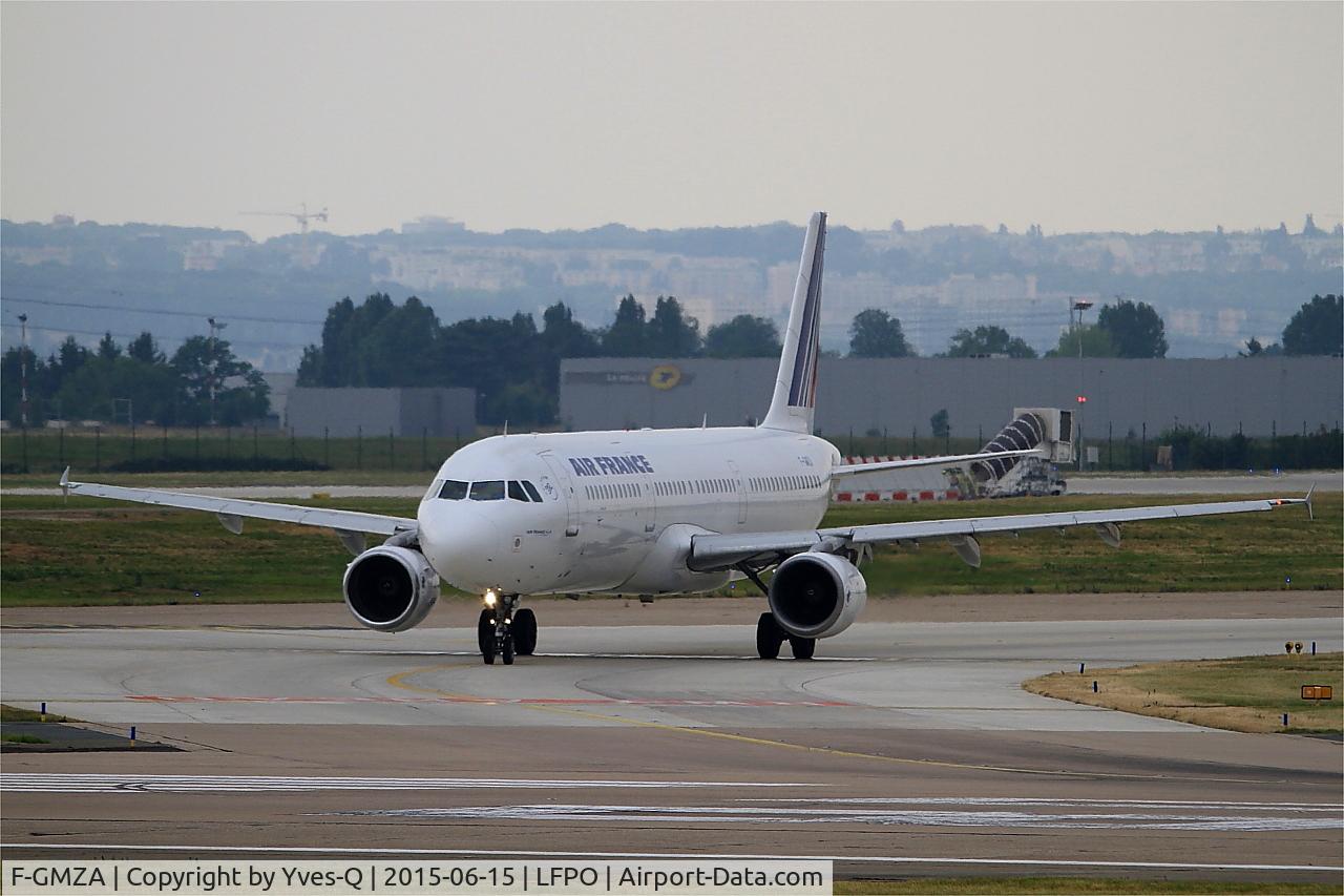F-GMZA, 1994 Airbus A321-111 C/N 498, Airbus A321-111, Taxiing to holding point Charlie rwy 08, Paris-Orly airport (LFPO-ORY)