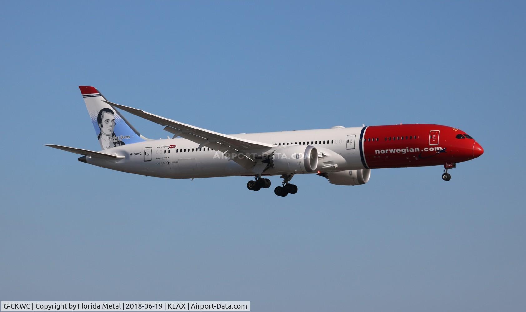 G-CKWC, 2018 Boeing 787-9 Dreamliner C/N 38893, Norwegian 789 zx