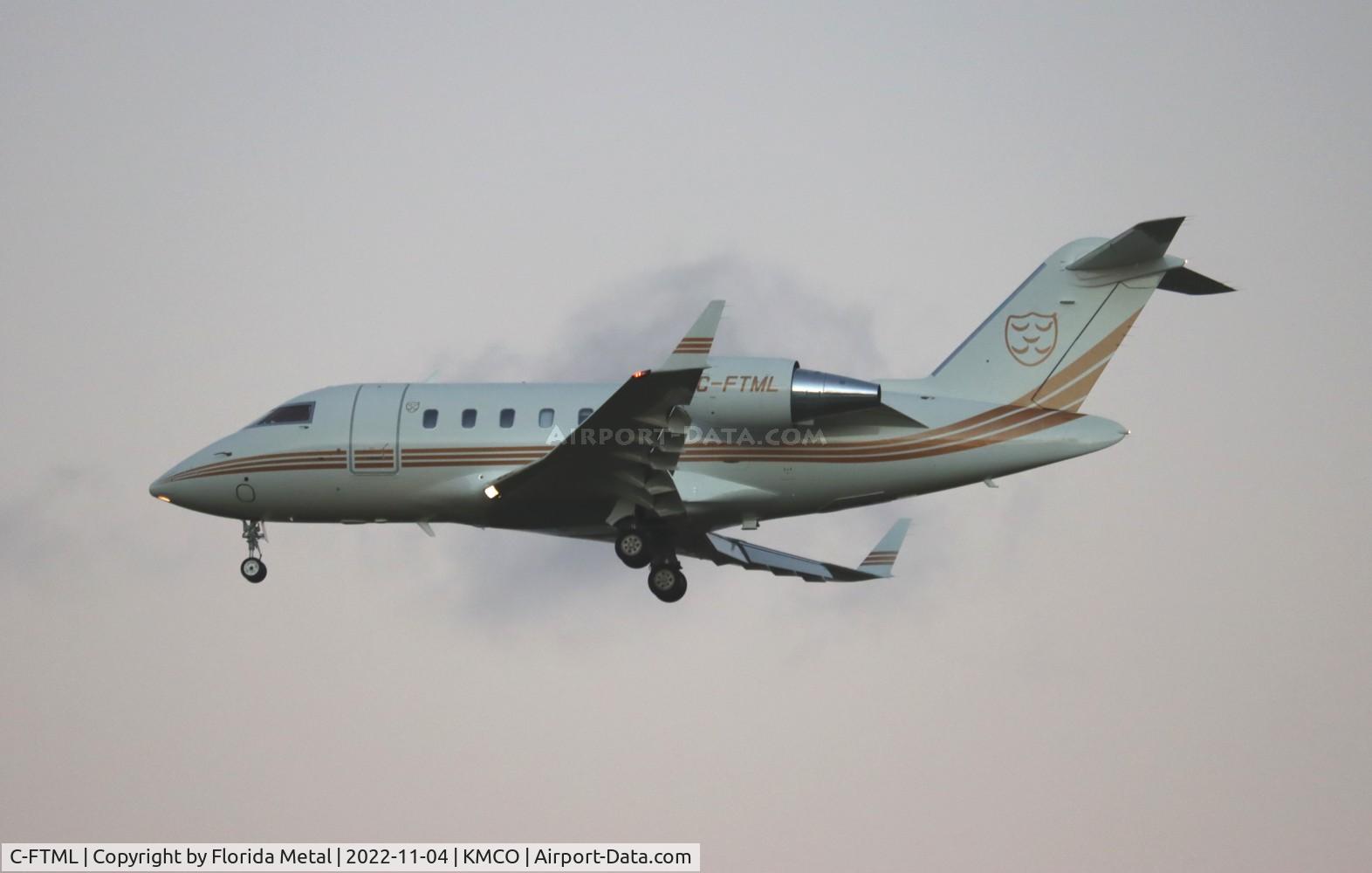 C-FTML, 2021 Bombardier Challenger 650 C/N 6163, Challenger 650 zx