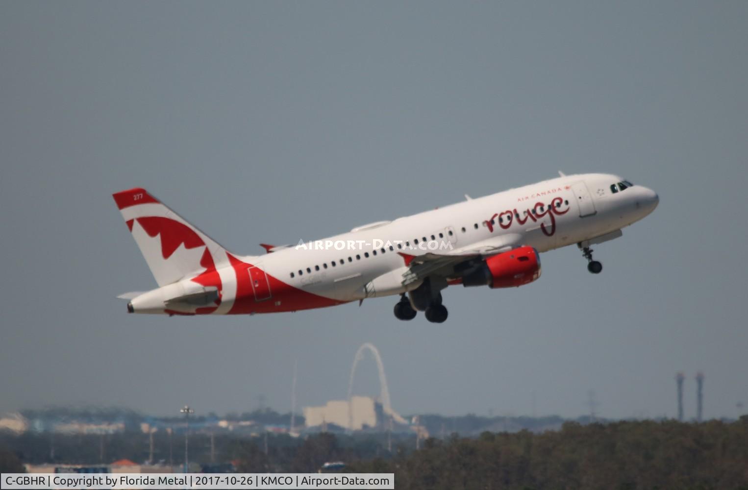 C-GBHR, 1998 Airbus A319-114 C/N 785, Rouge A319 zx