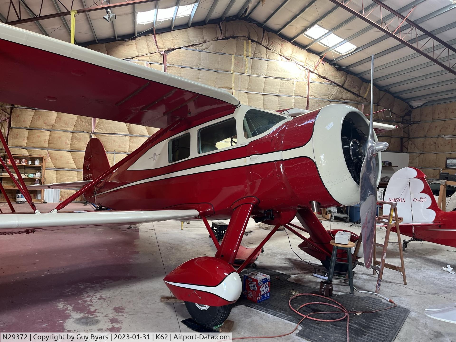 N29372, 1940 Waco VKS-7 C/N 5230, Cabin Waco