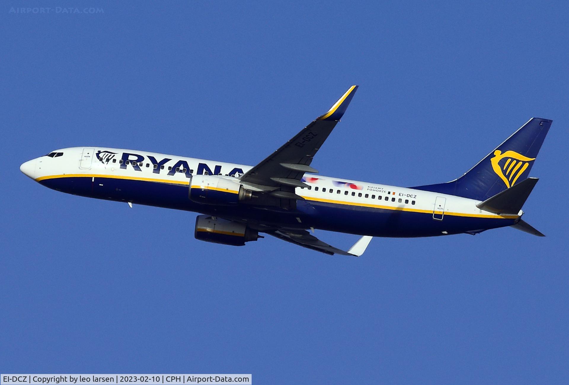 EI-DCZ, 2004 Boeing 737-8AS C/N 33815, Copenhagen 10.2.2023