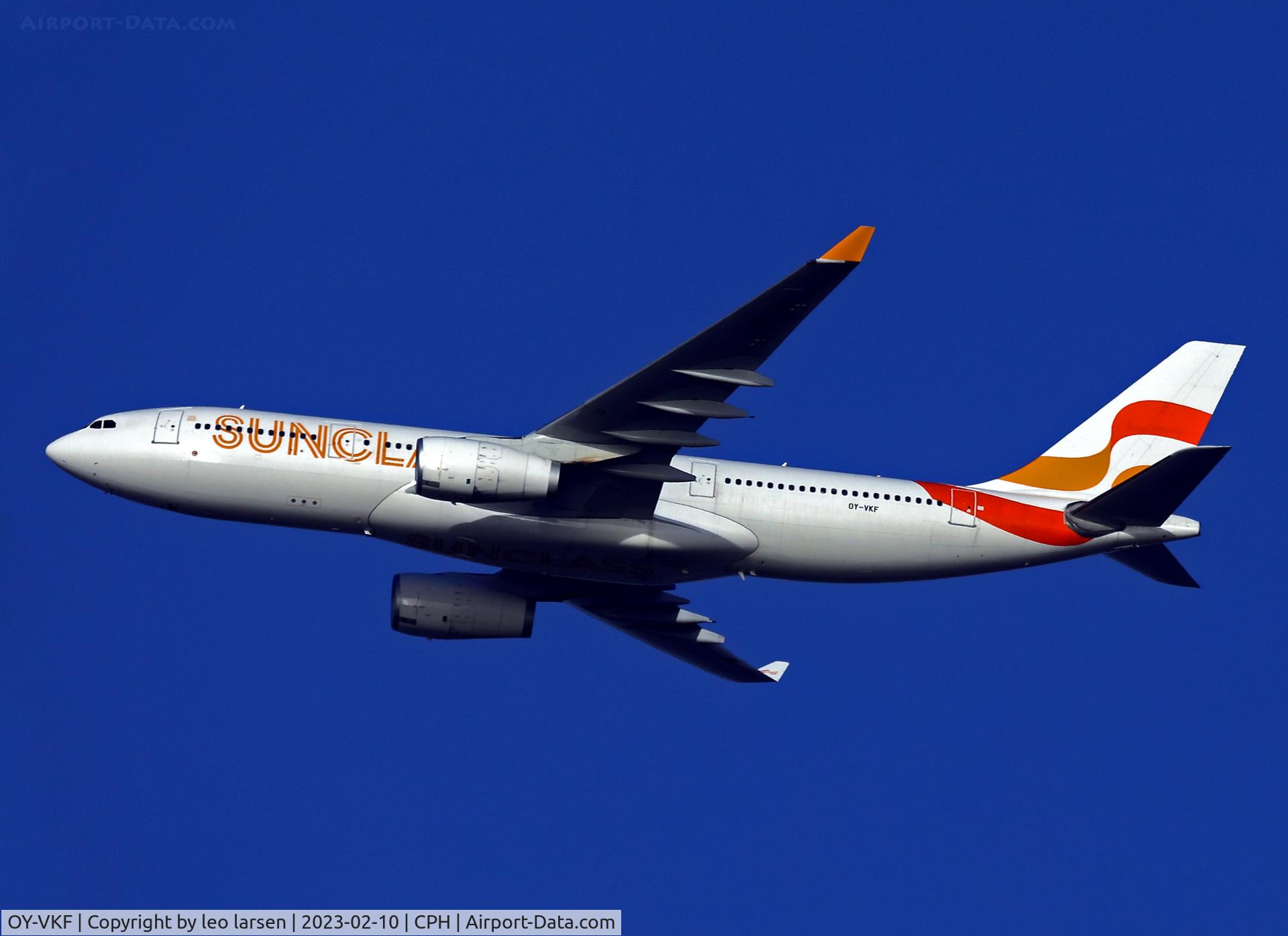 OY-VKF, 1999 Airbus A330-243 C/N 309, Copenhagen 10.2.2023