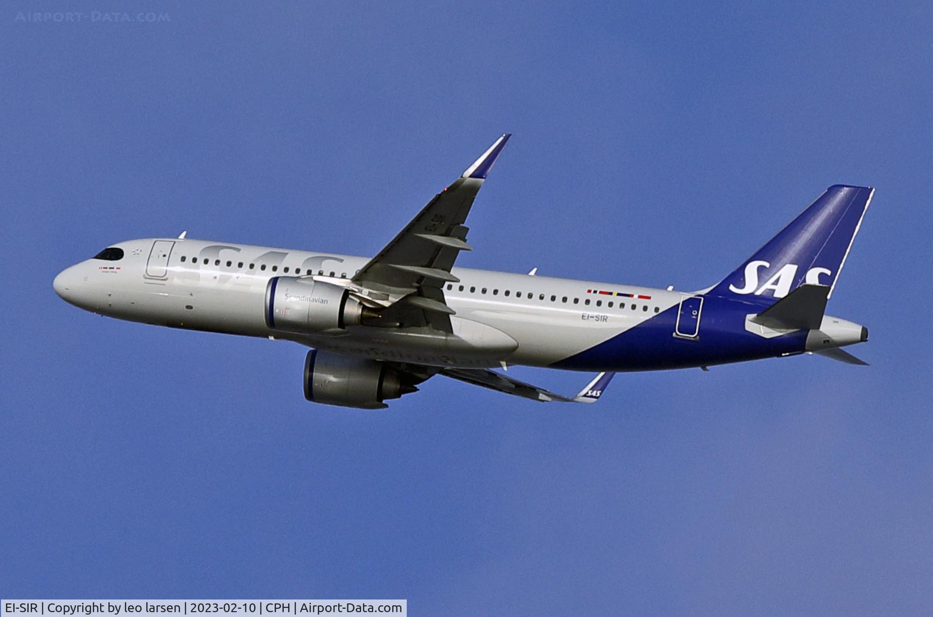 EI-SIR, 2022 Airbus A320-251N C/N 10990, Copenhagen 10.2.2023
