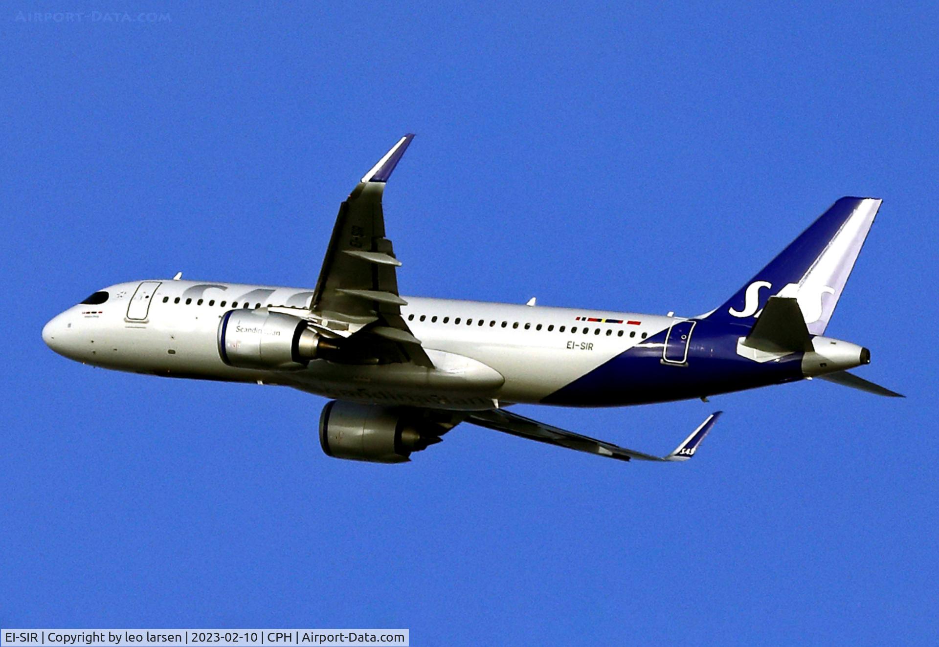 EI-SIR, 2022 Airbus A320-251N C/N 10990, Copenhagen 10.2.2023