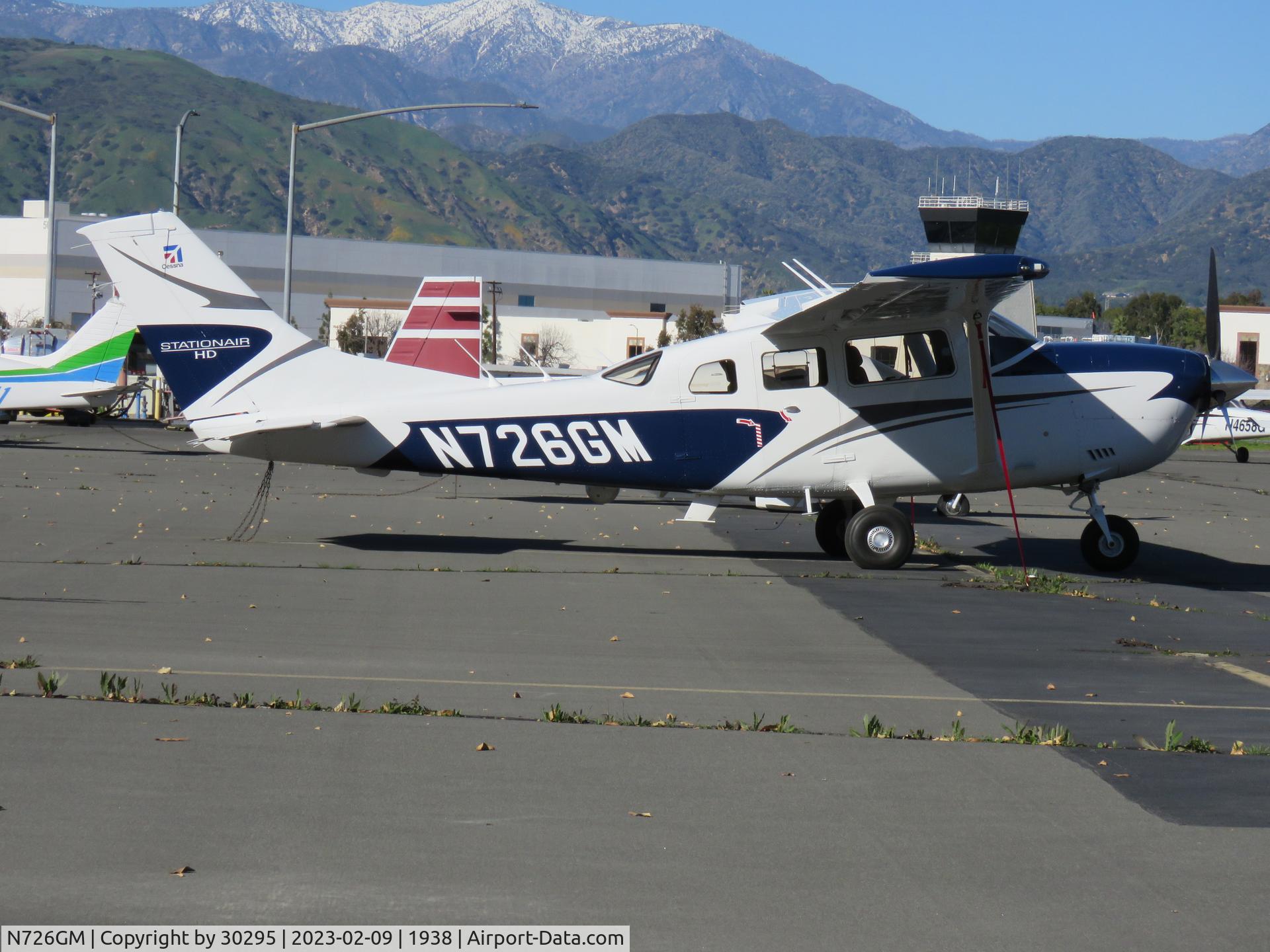 N726GM, 2021 Cessna (Textron) T206H C/N T206-0944, Parked