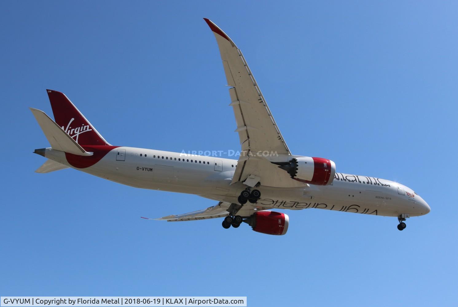G-VYUM, 2015 Boeing 787-9 Dreamliner Dreamliner C/N 37970, Virgin 789 zx