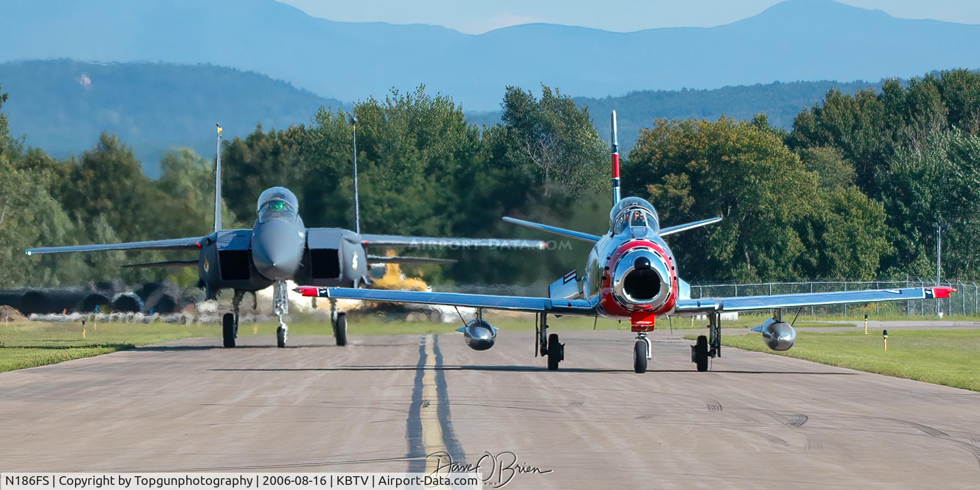 N186FS, 1956 Canadair CL-13B Sabre 6 C/N 1461, Heritage Flight returns