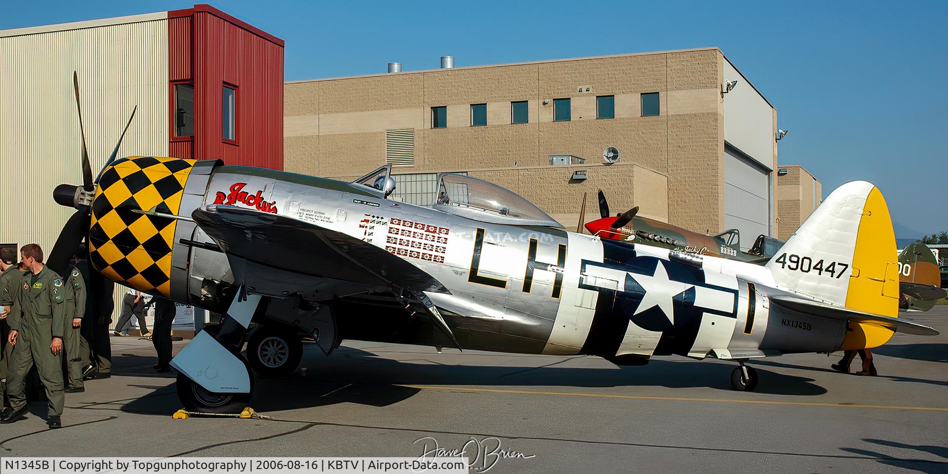 N1345B, 1945 Republic P-47D Thunderbolt C/N 399-55592, Jacky's Revenge