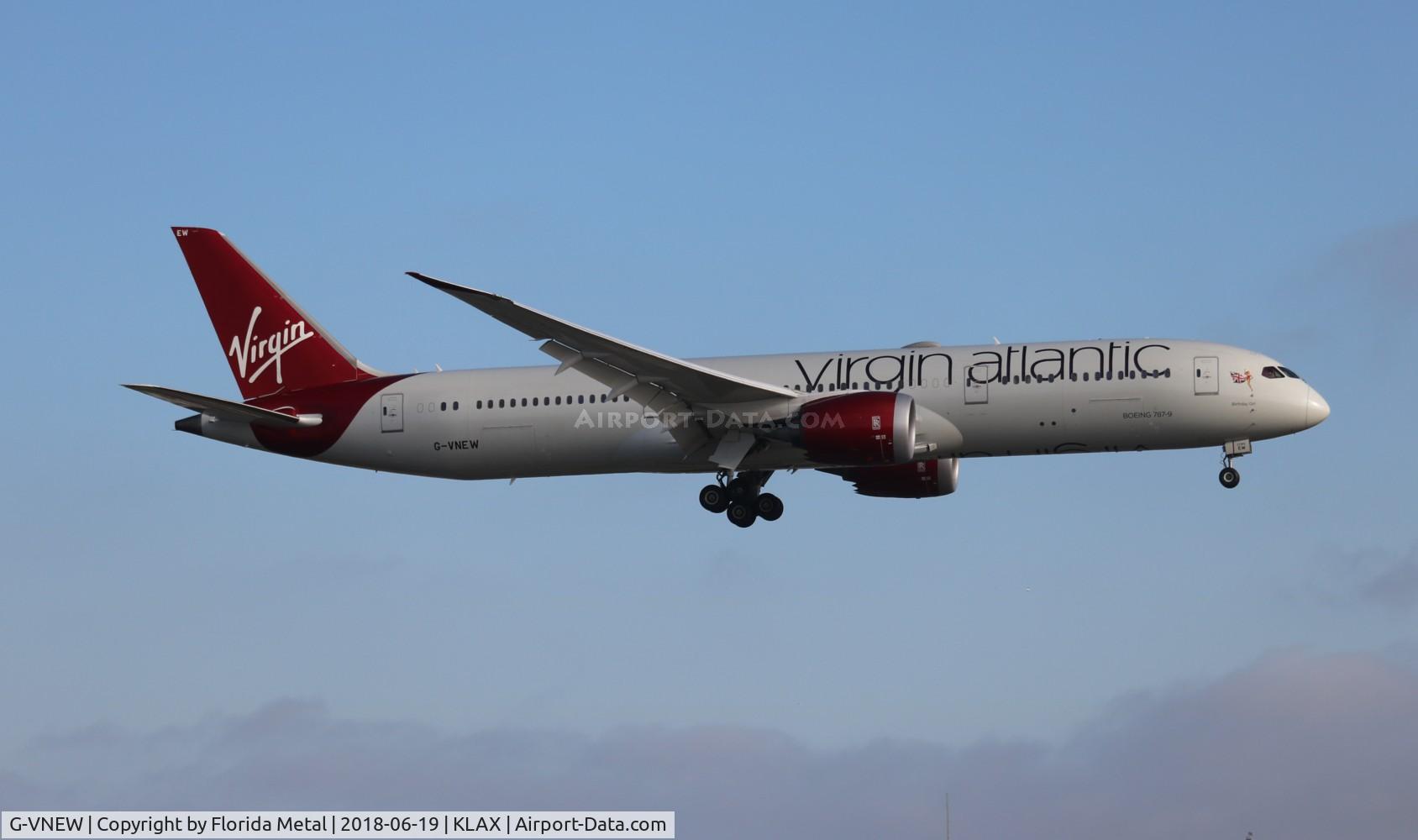 G-VNEW, 2014 Boeing 787-9 Dreamliner C/N 40956, Virgin 789 zx