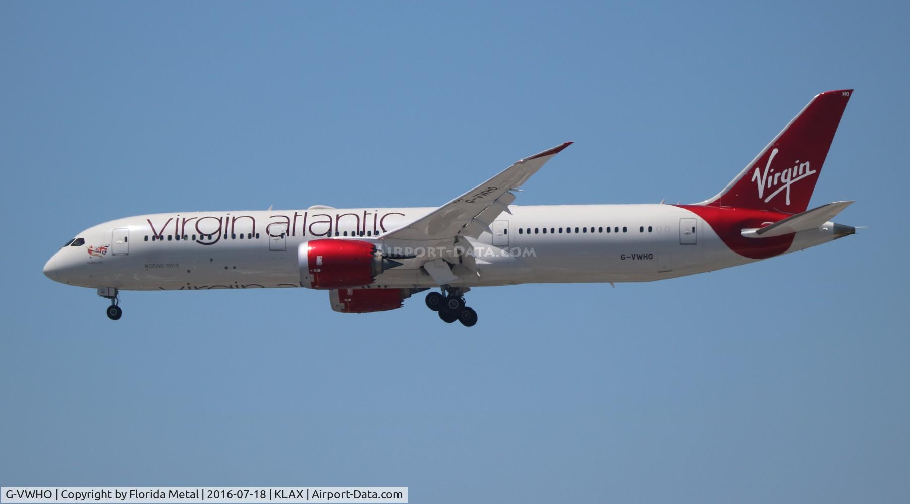 G-VWHO, 2015 Boeing 787-9 Dreamliner Dreamliner C/N 37971, Virgin 789 zx