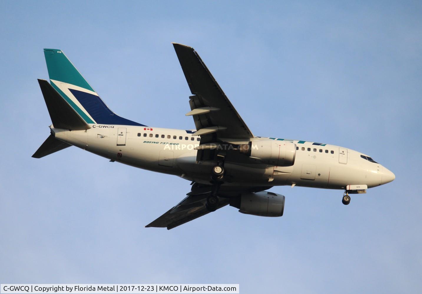 C-GWCQ, 2006 Boeing 737-6CT C/N 35111, WestJet 737-600 zx