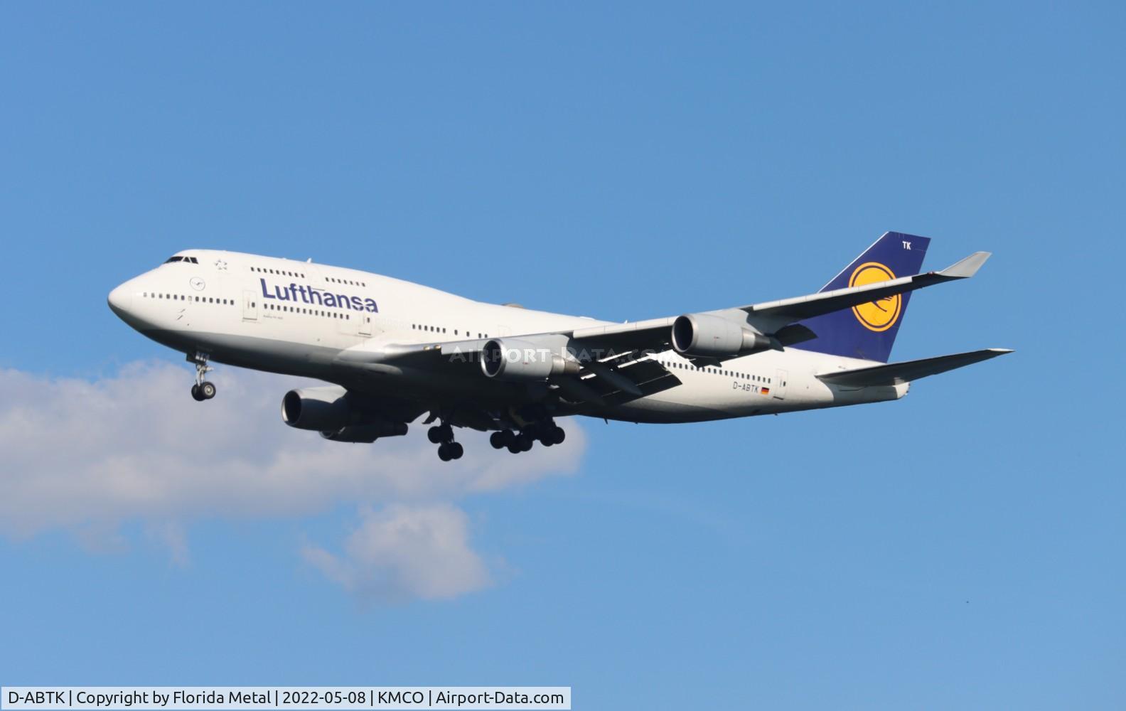 D-ABTK, 2001 Boeing 747-430 C/N 29871, Lufthansa 744 zx