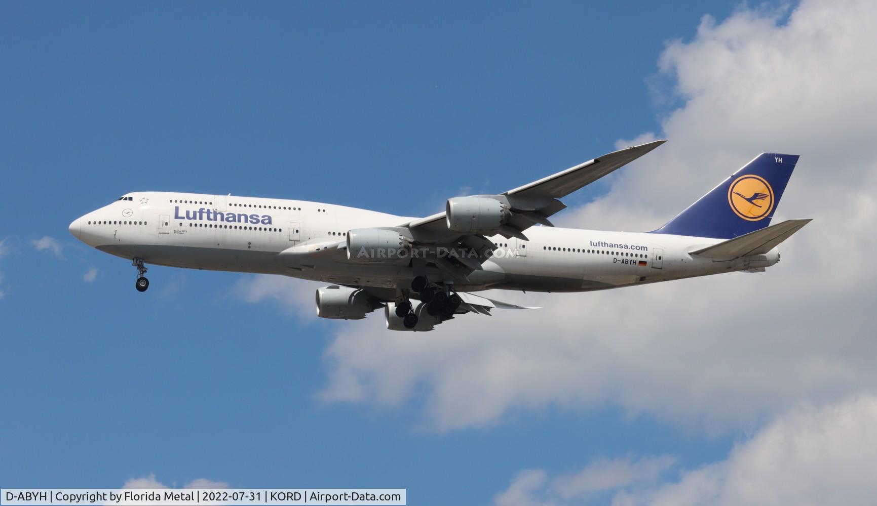 D-ABYH, 2013 Boeing 747-830 C/N 37832, Lufthansa 748 zx
