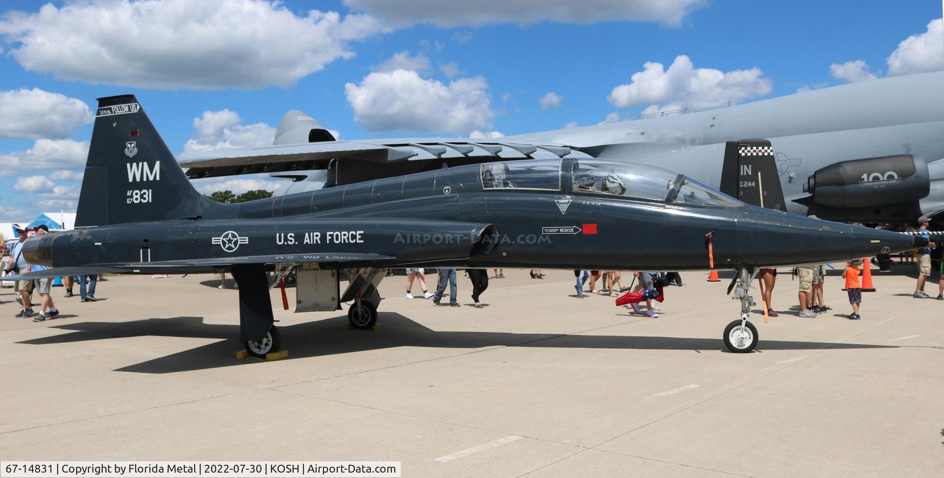 67-14831, 1966 Northrop T-38A Talon C/N T.6026, USAF T-38 zx