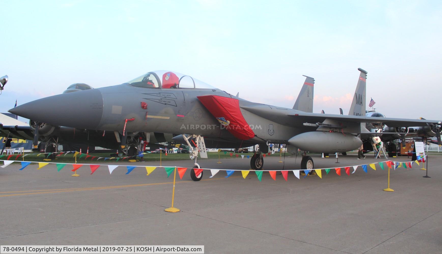 78-0494, 1978 McDonnell Douglas F-15C Eagle Eagle C/N 0477/C027, USAF F-15 zx