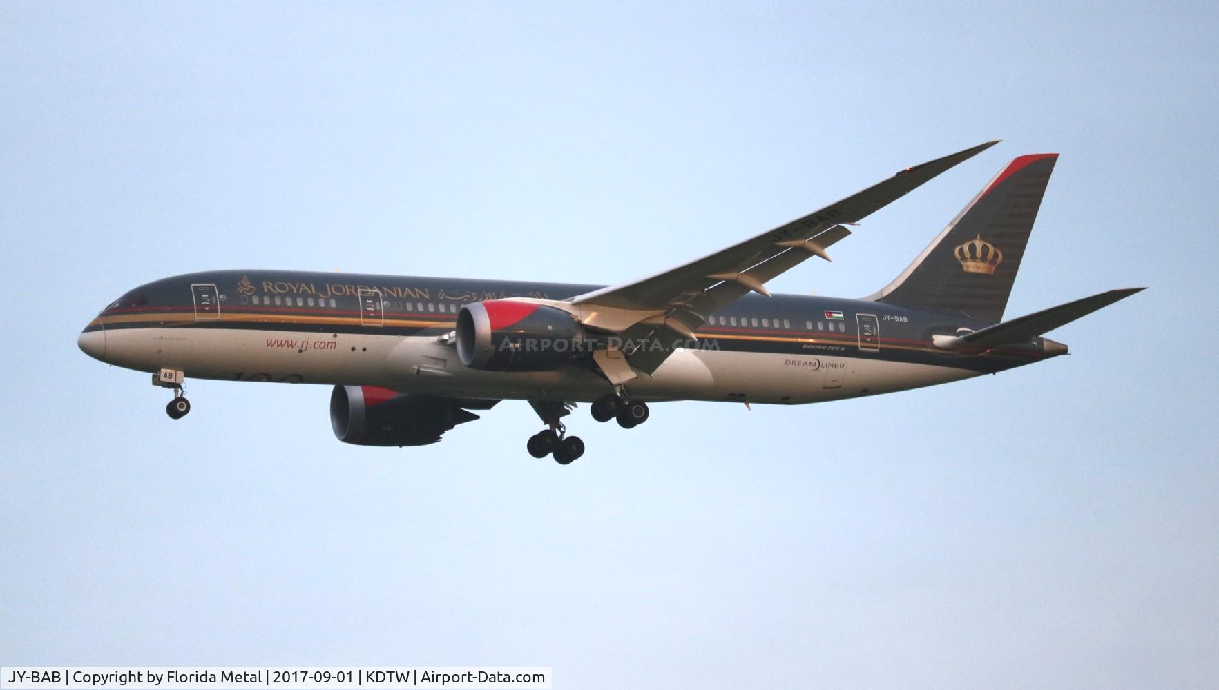 JY-BAB, 2014 Boeing 787-8 Dreamliner Dreamliner C/N 35319, RJA 788 zx
