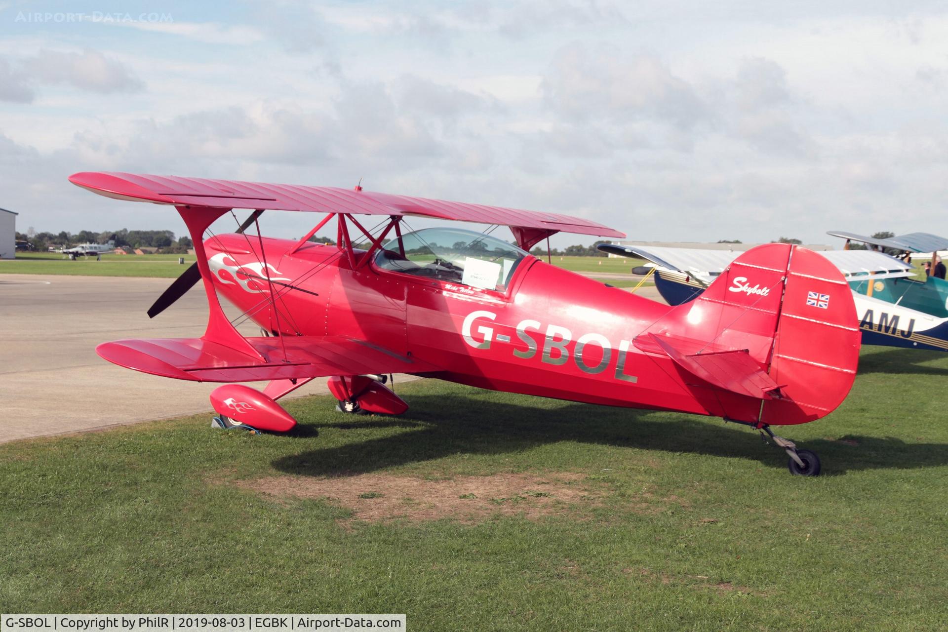 G-SBOL, 2009 Steen Skybolt C/N PFA 064-14453, G-SBOL 2009 Steen Skybolt LAA Rally Sywell