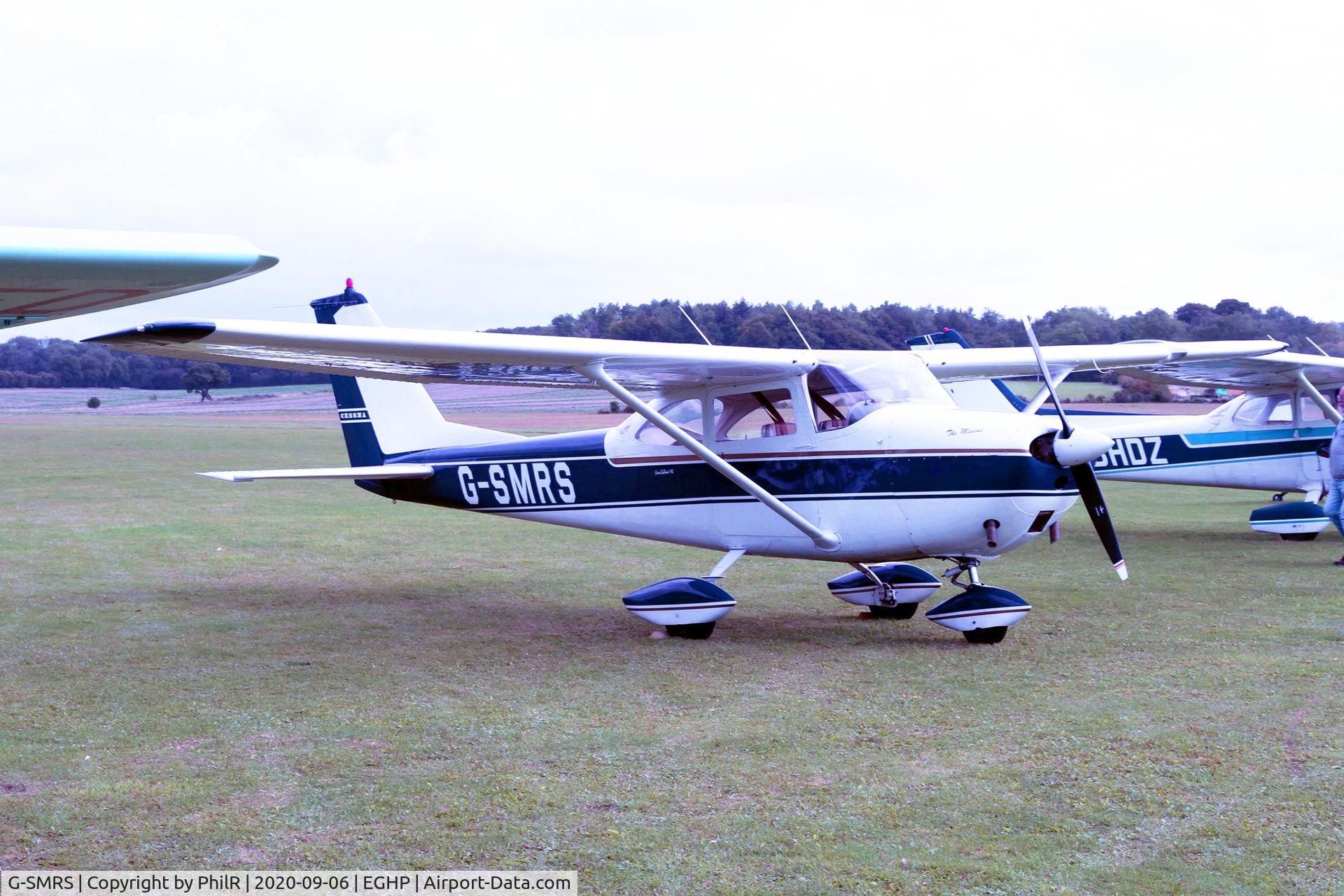 G-SMRS, 1965 Cessna 172F C/N 17252558, G-SMRS 1965 Cessna 172F Skyhawk Popham 06.09.20 (1)
