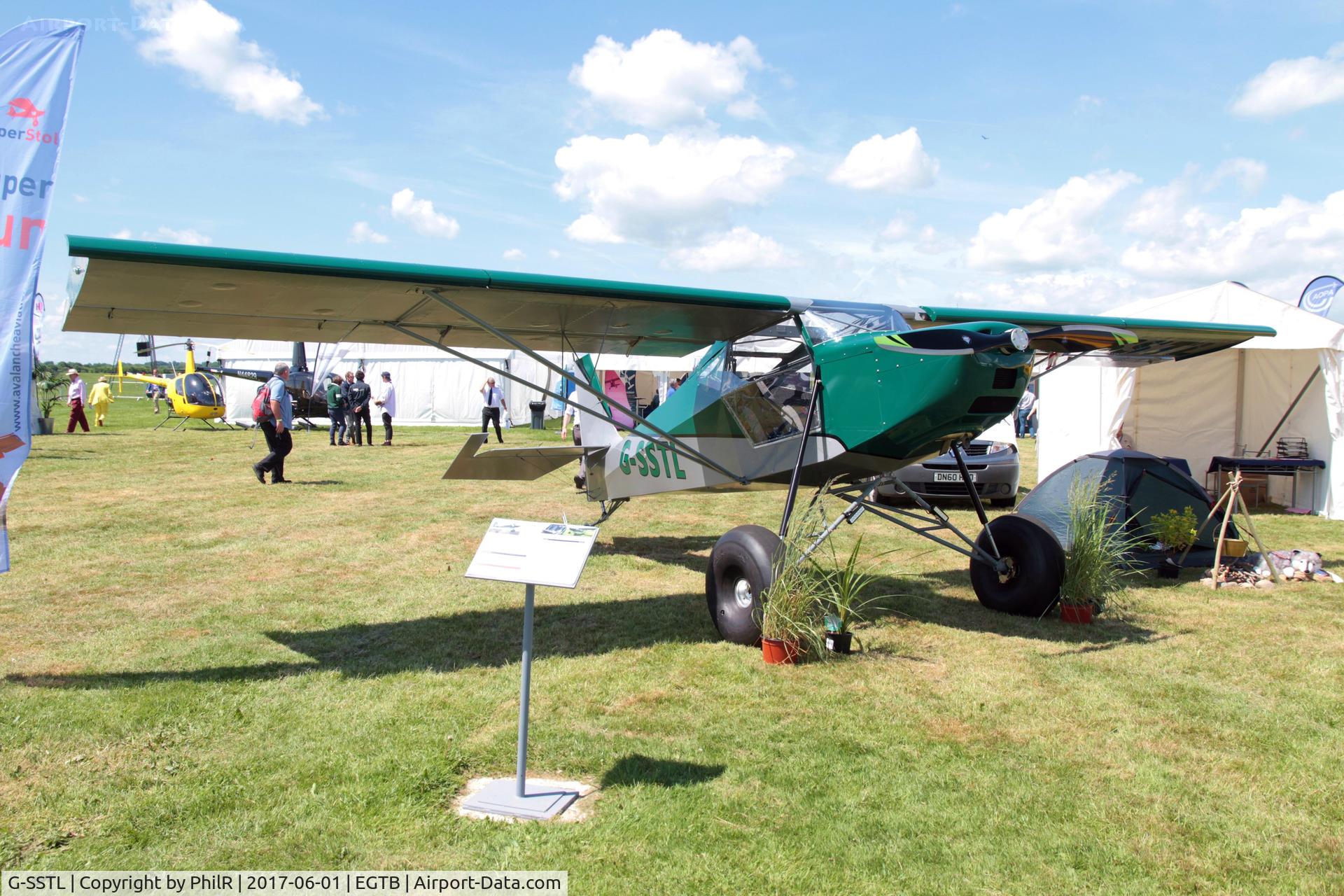 G-SSTL, 2016 Just Aircraft Superstol XL C/N LAA 397-15377, G-SSTL 2016 Pooler & Lewis Just Superstol Air Expo Booker