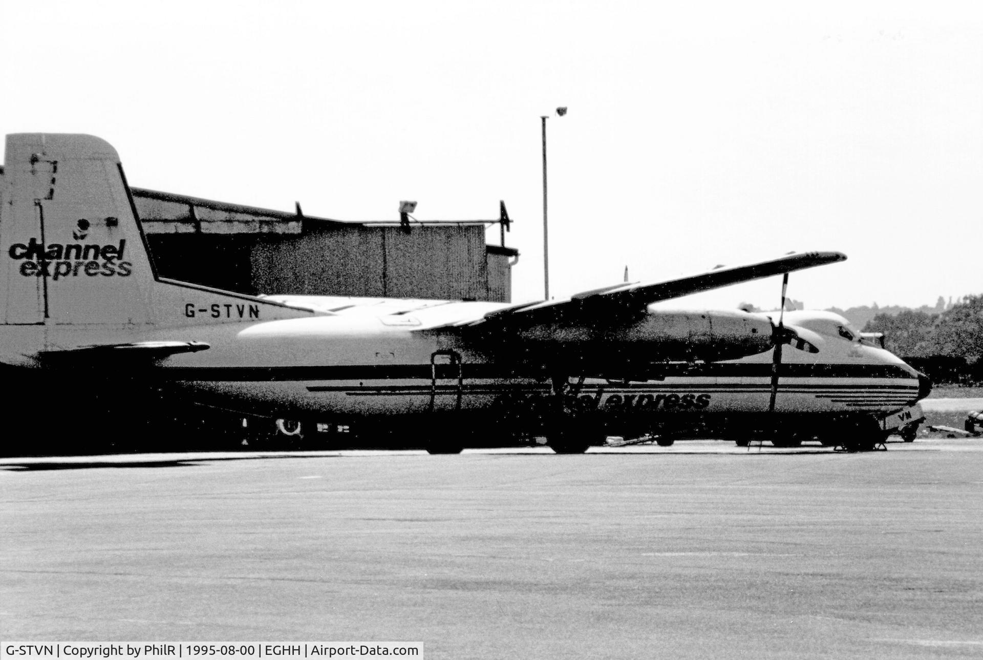 G-STVN, 1964 Handley Page HPR-7 Herald 210 C/N 188, G-STVN 1964 HPR7 Herald 210 Channel Express BOH
