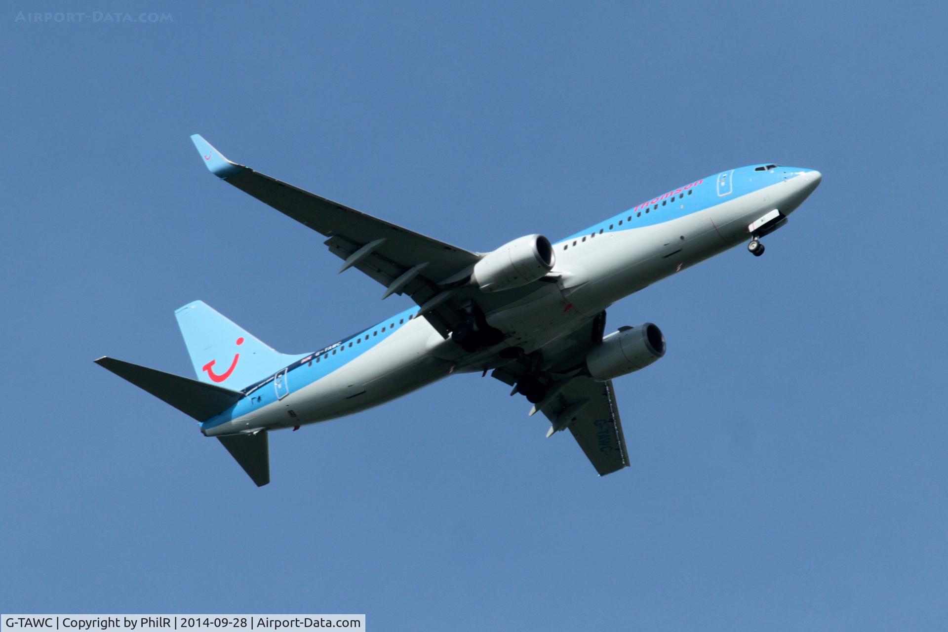 G-TAWC, 2012 Boeing 737-8K5 C/N 39922, G-TAWC 2012 B737-800 Thomson Kingsfold Rally