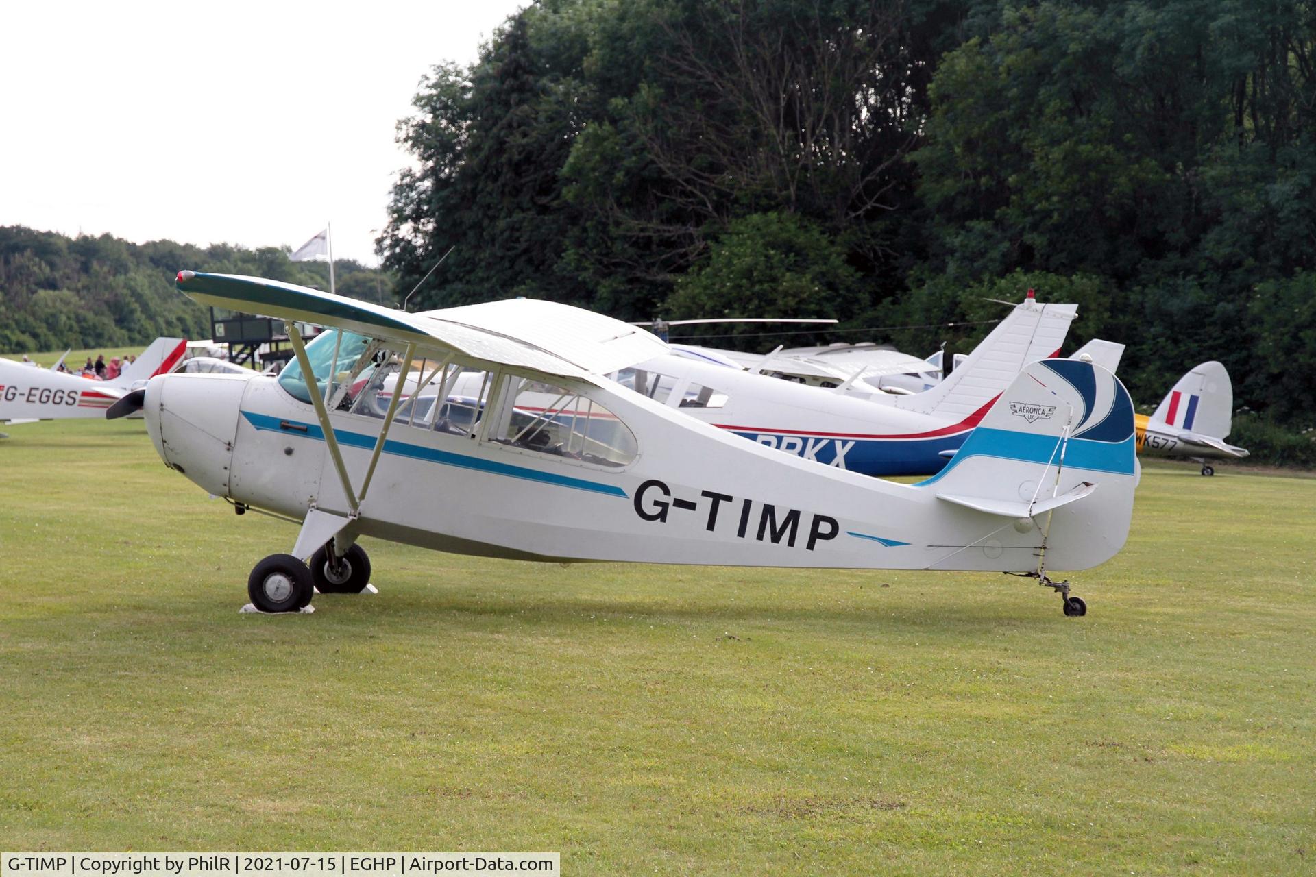 G-TIMP, 1946 Aeronca 7BCM C/N 7AC-3392, G-TIMP 1946 Aeronca 7BCM Champion Popham