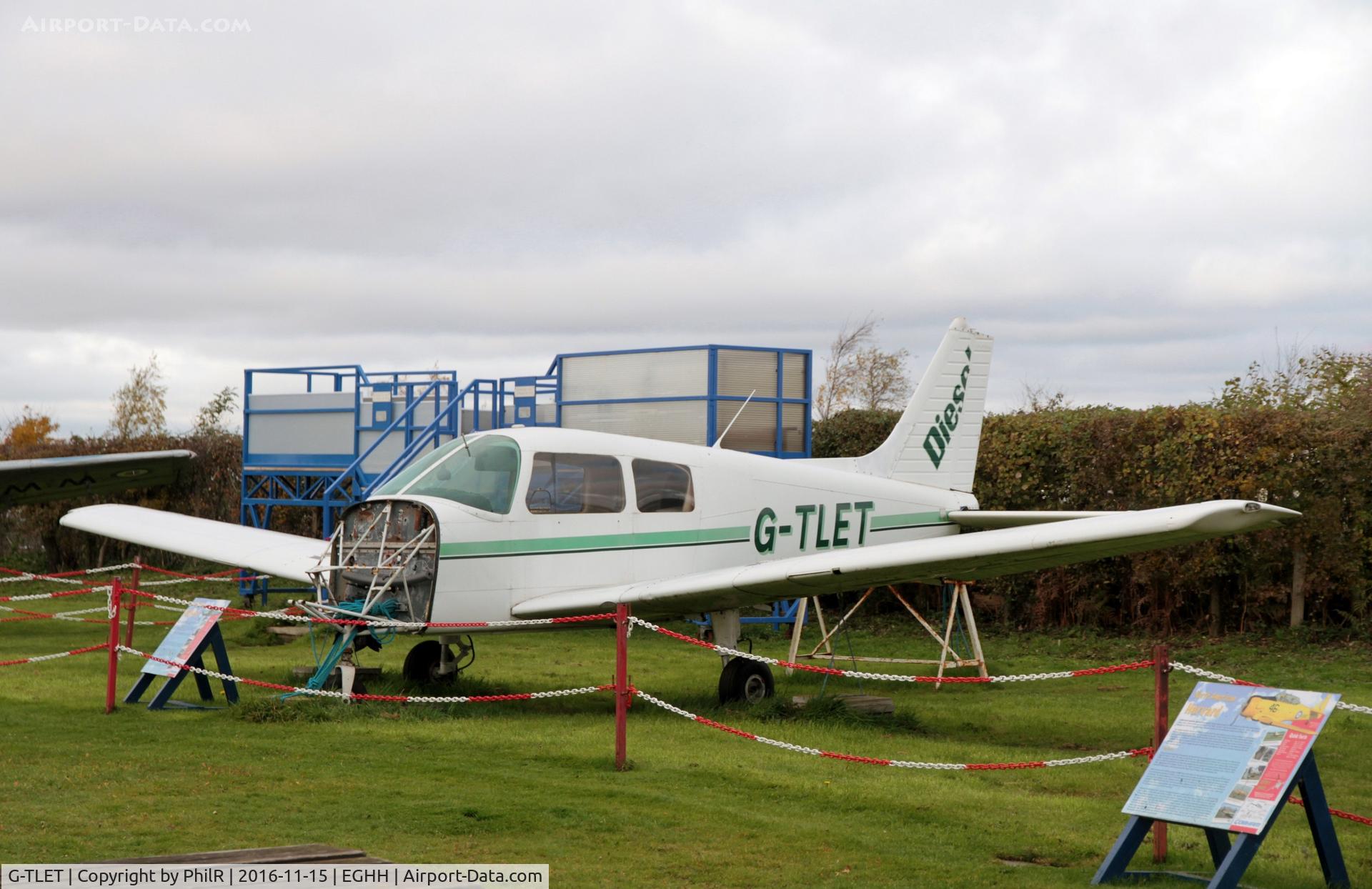 G-TLET, 1989 Piper PA-28-161 Cadet C/N 2841259, G-TLET 1989 Piper PA-28-161 Cadet Bournemouth Aviation Museum