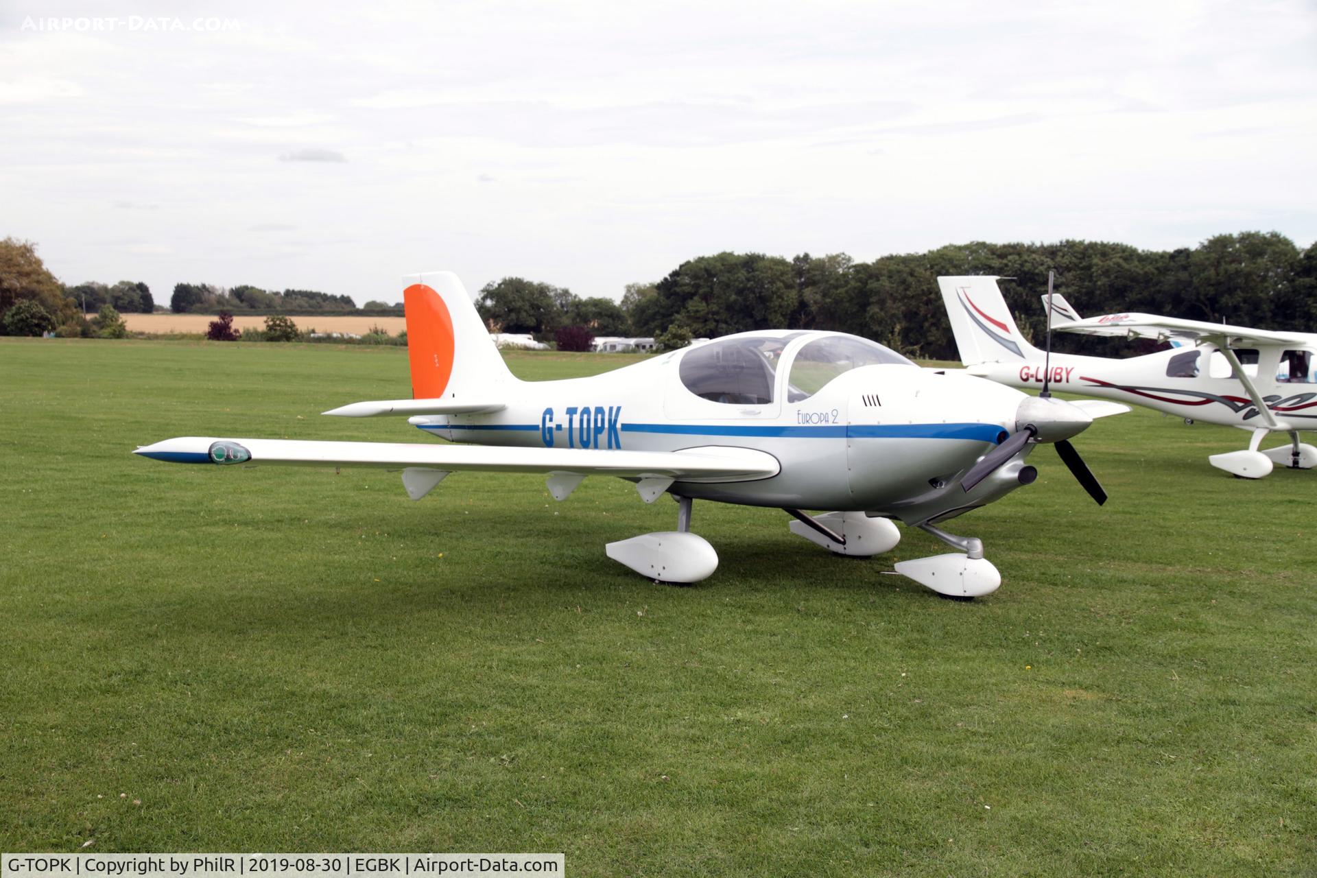 G-TOPK, 2004 Europa XS Tri-Gear C/N PFA 247-14193, G-TOPK 2004 Europa XS LAA Rally Sywell