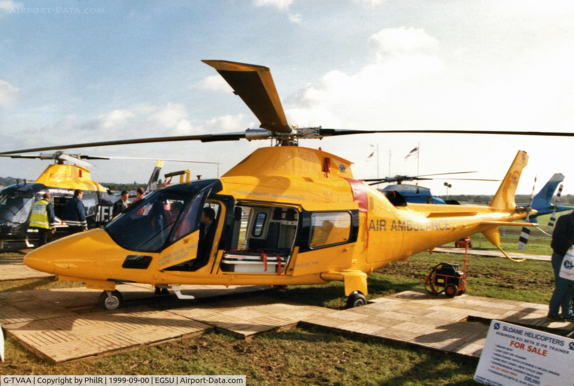 G-TVAA, 1999 Agusta A-109E Power C/N 11062, G-TVAA 1999 Agusta 109E Thames Air Ambulance Helitek Duxford