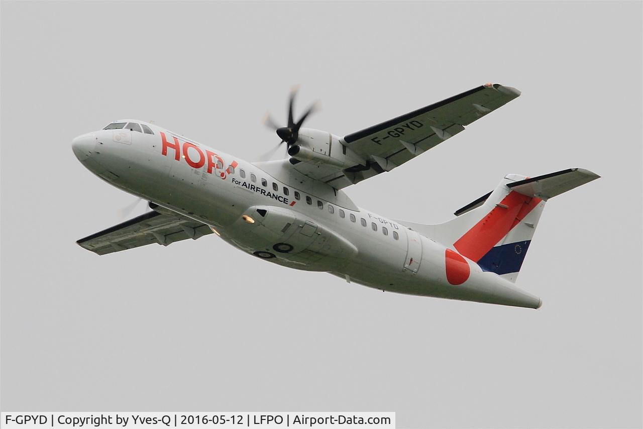 F-GPYD, 1996 ATR 42-500 C/N 490, ATR 42-500, Climbing from Rwy 24, Paris-Orly Airport (LFPO-ORY)