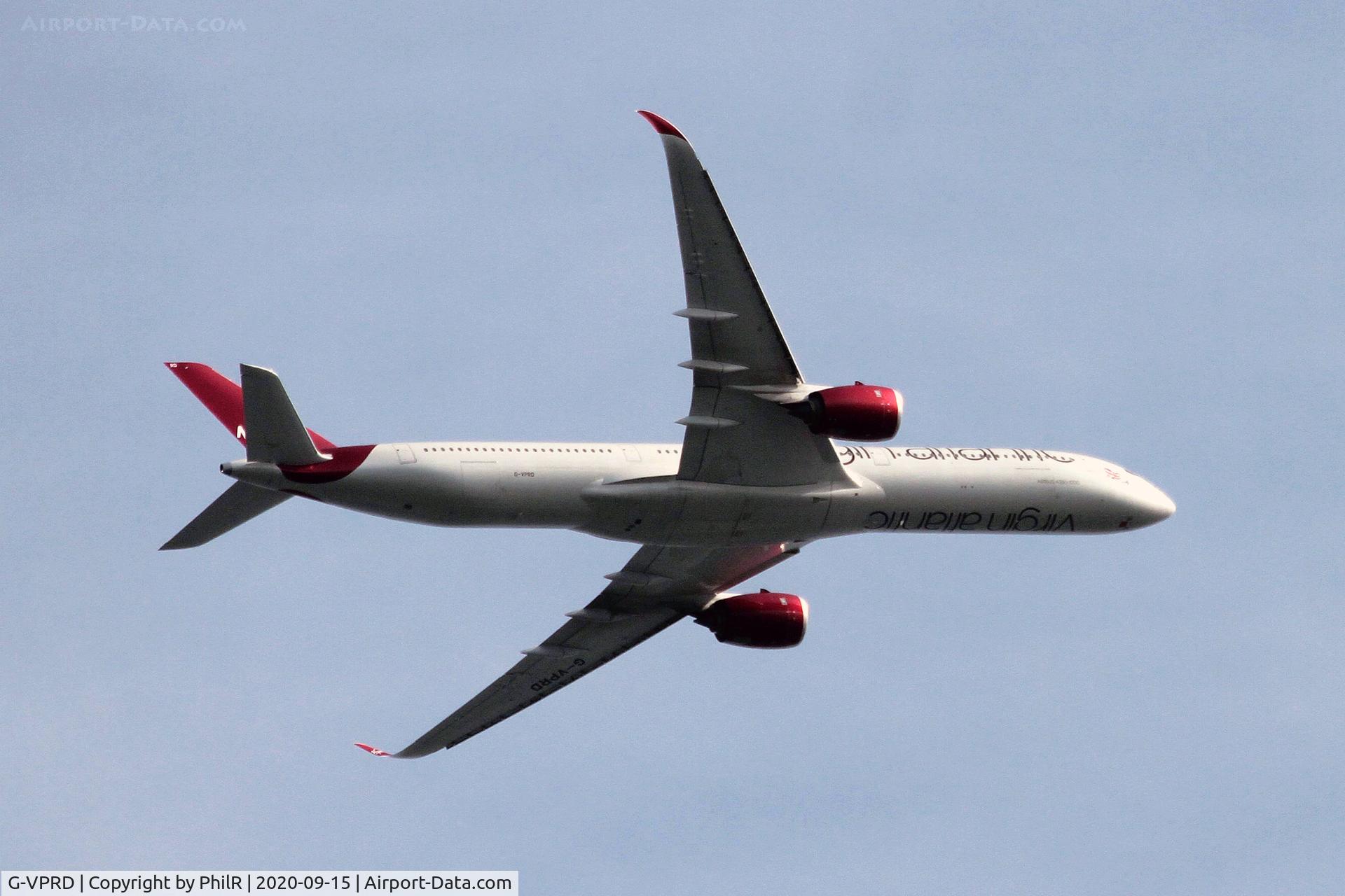 G-VPRD, 2019 Airbus A350-1041 C/N 319, G-VPRD 2019 Airbus A350-1000 Virgin OTT Woodley