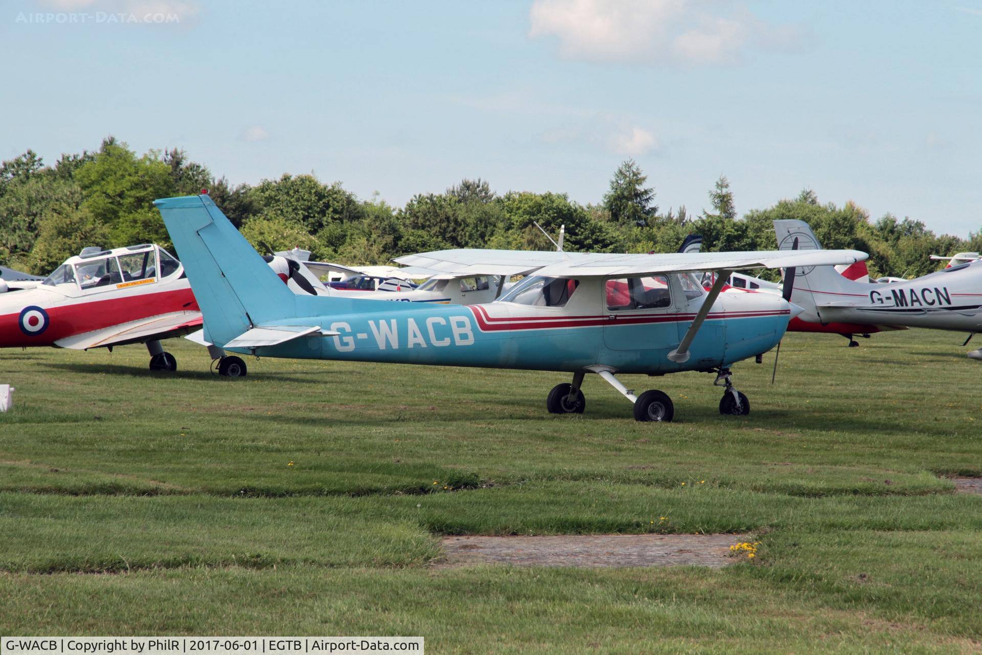 G-WACB, 1986 Reims Cessna F152 C/N 1972, G-WACB 1986 Reims Cessna F152 Air Expo Booker