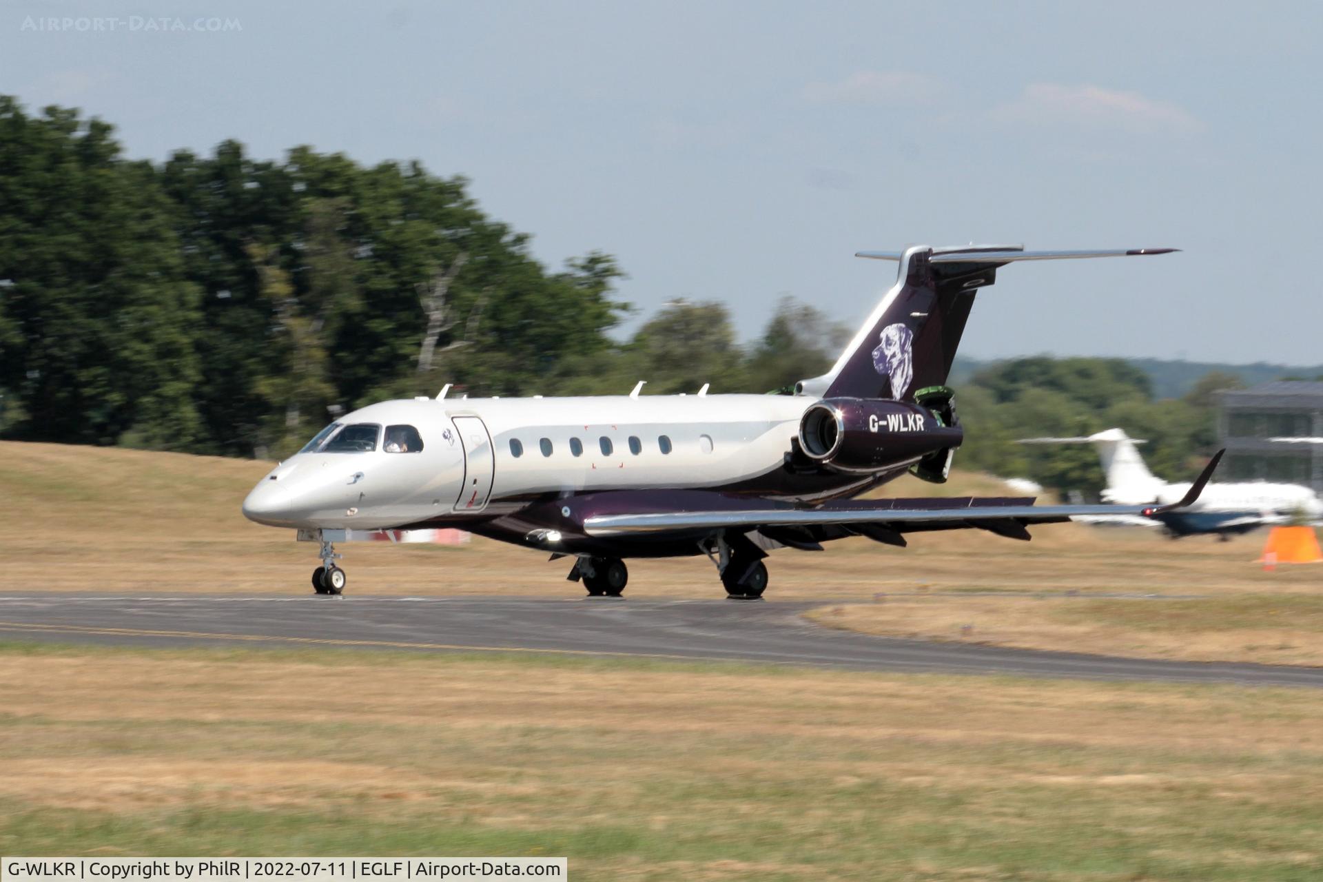 G-WLKR, 2018 Embraer EMB-550 Legacy 500 C/N 55000091, G-WLKR 2018 Embraer EMB-550 Legacy 500 Farnborough