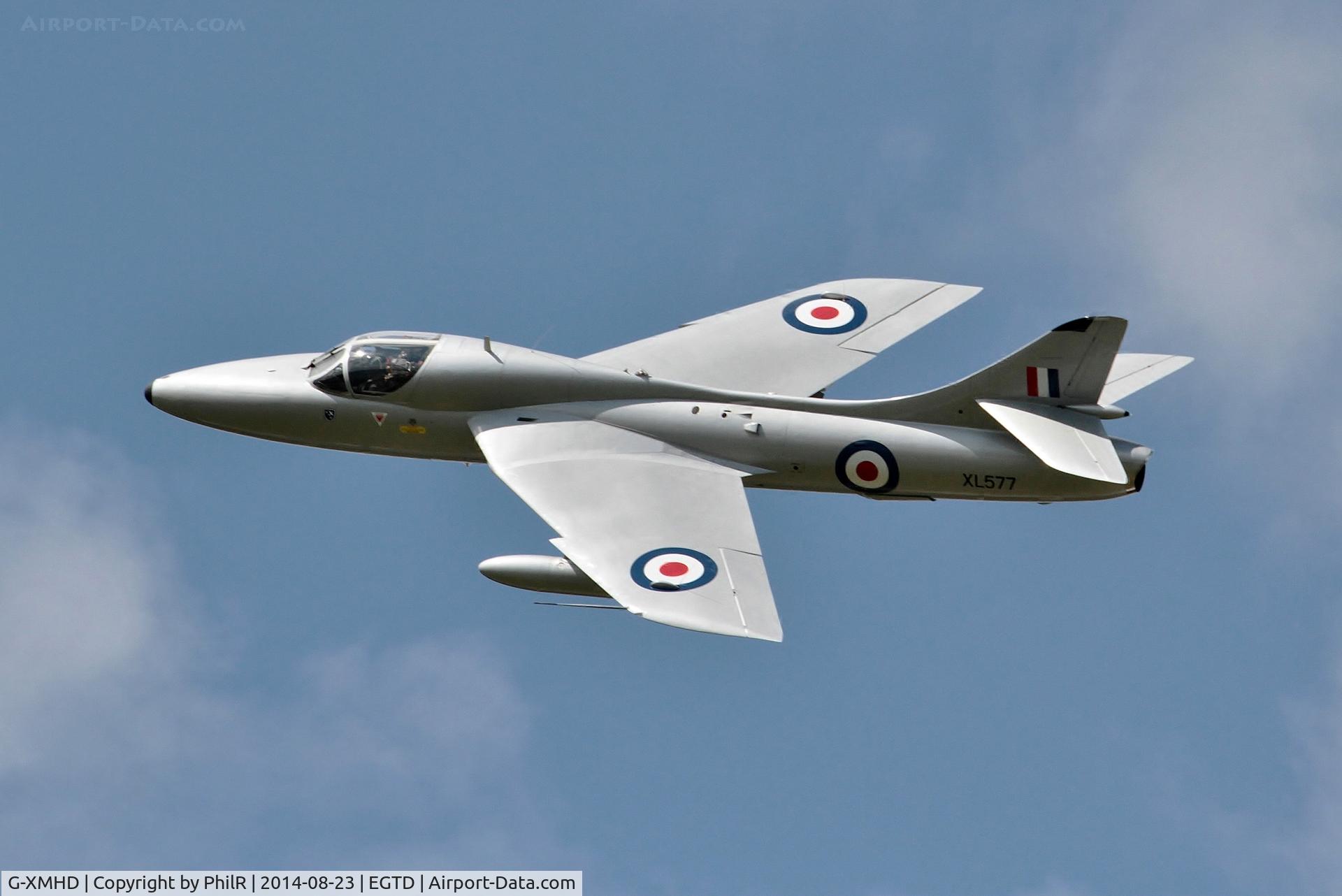 G-XMHD, 1958 Hawker Hunter T.7 C/N 41H/003315, G-XMHD 'XL577' 1958 Hawker Hunter T7 RAF Dunsfold