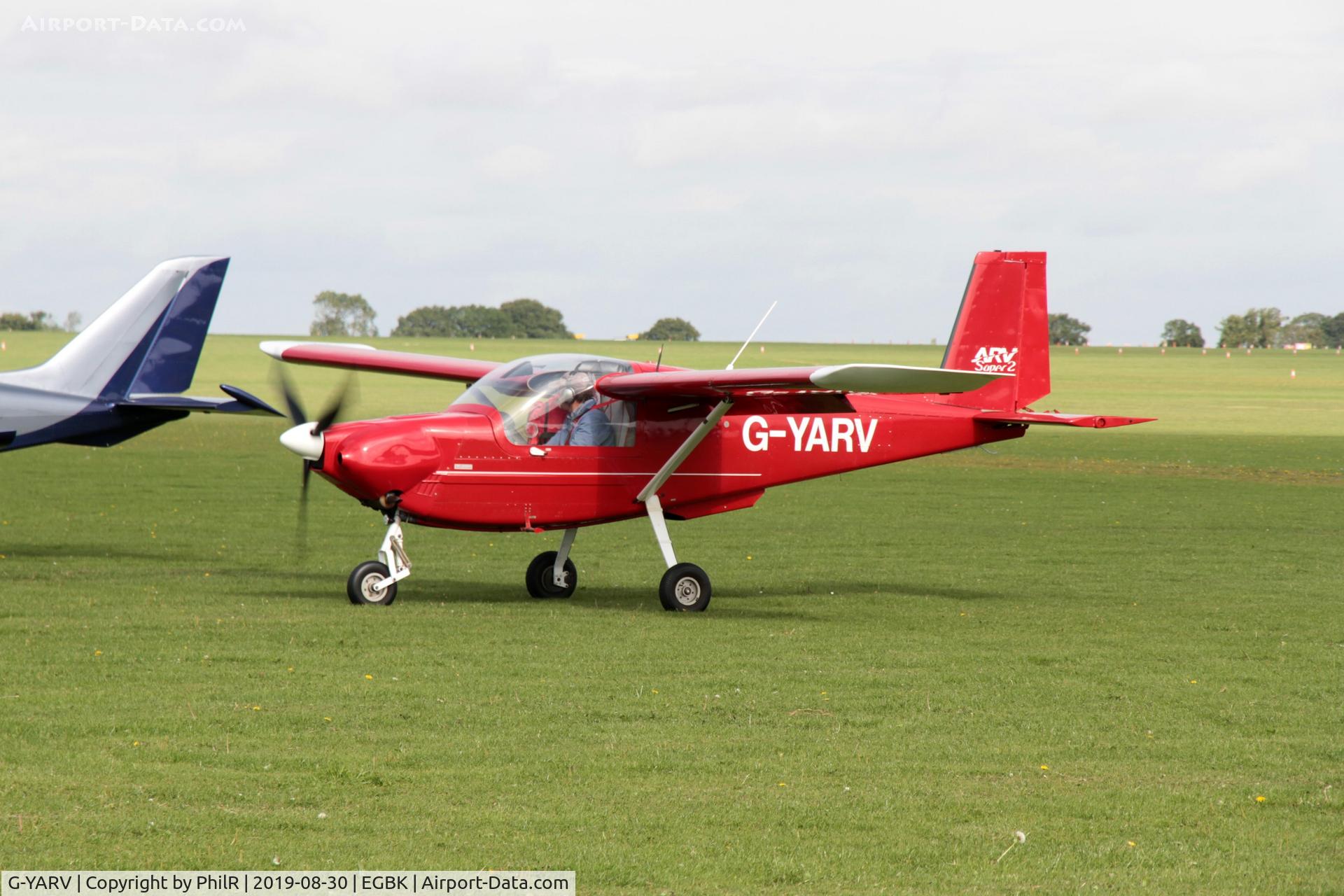G-YARV, 1988 AVR Super 2 C/N PFA 152-11127, G-YARV 1988 Hornet Aviation ARV1 Super 2 LAA Rally Sywell