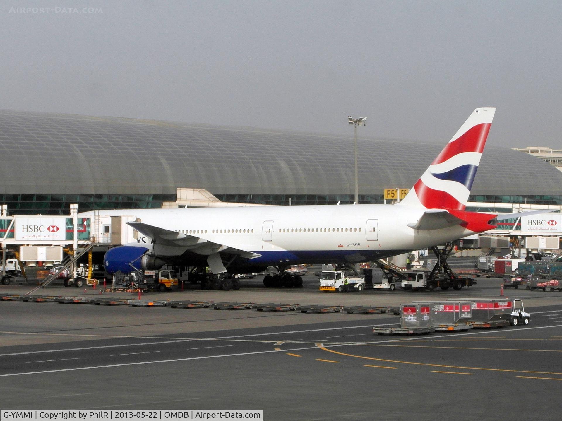 G-YMMI, 2000 Boeing 777-236 C/N 30310, G-YMMI 2000 B777-200 BA DXB