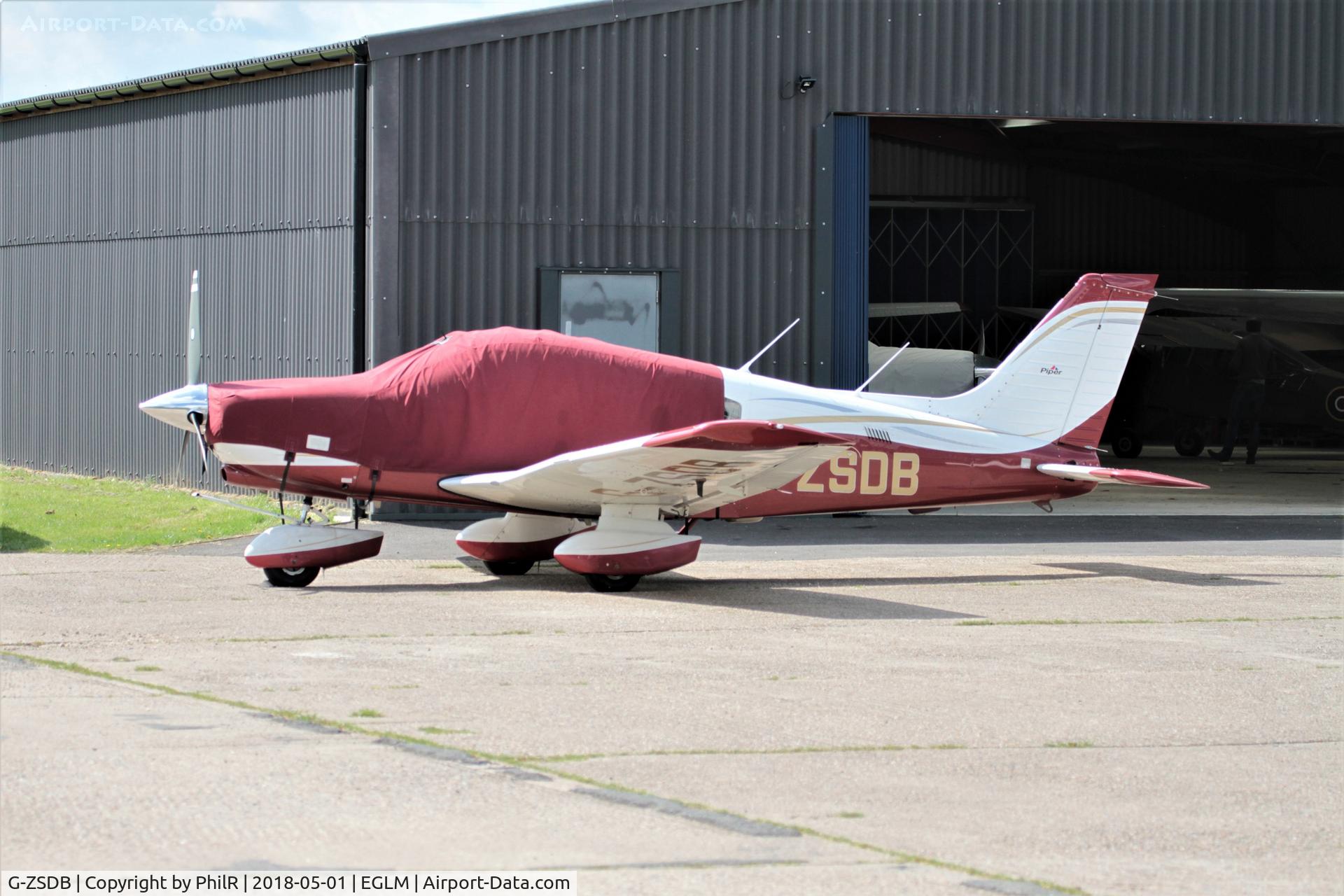 G-ZSDB, 1982 Piper PA-28-236 Dakota C/N 28-8211004, G-ZSDB 1982 Piper Pa-28 Dakota White Waltham