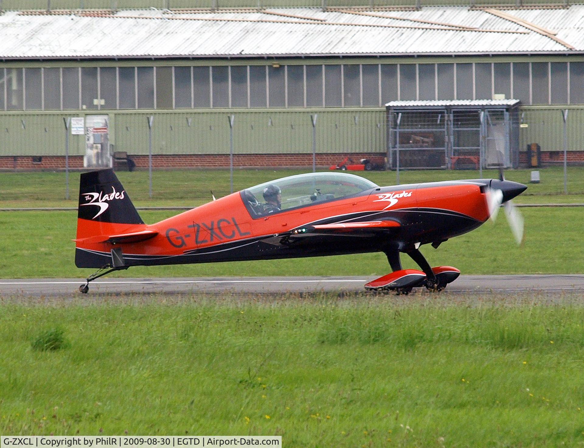 G-ZXCL, 2006 Extra EA-300L C/N 1223, G-ZXCL 2006 Extra EA-300L G-ZXCL 'The Blades' Dunsfold