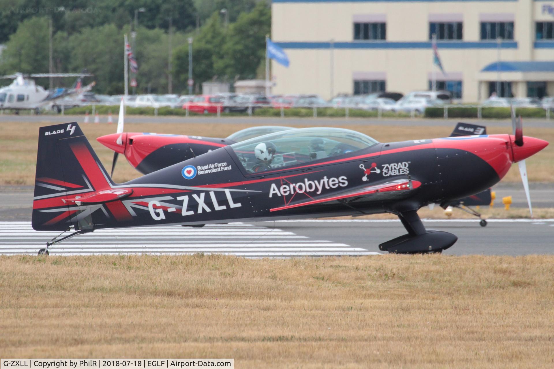 G-ZXLL, 2011 Extra EA-300L C/N 1319, G-ZXLL 2011 Extra EA 300L FAB