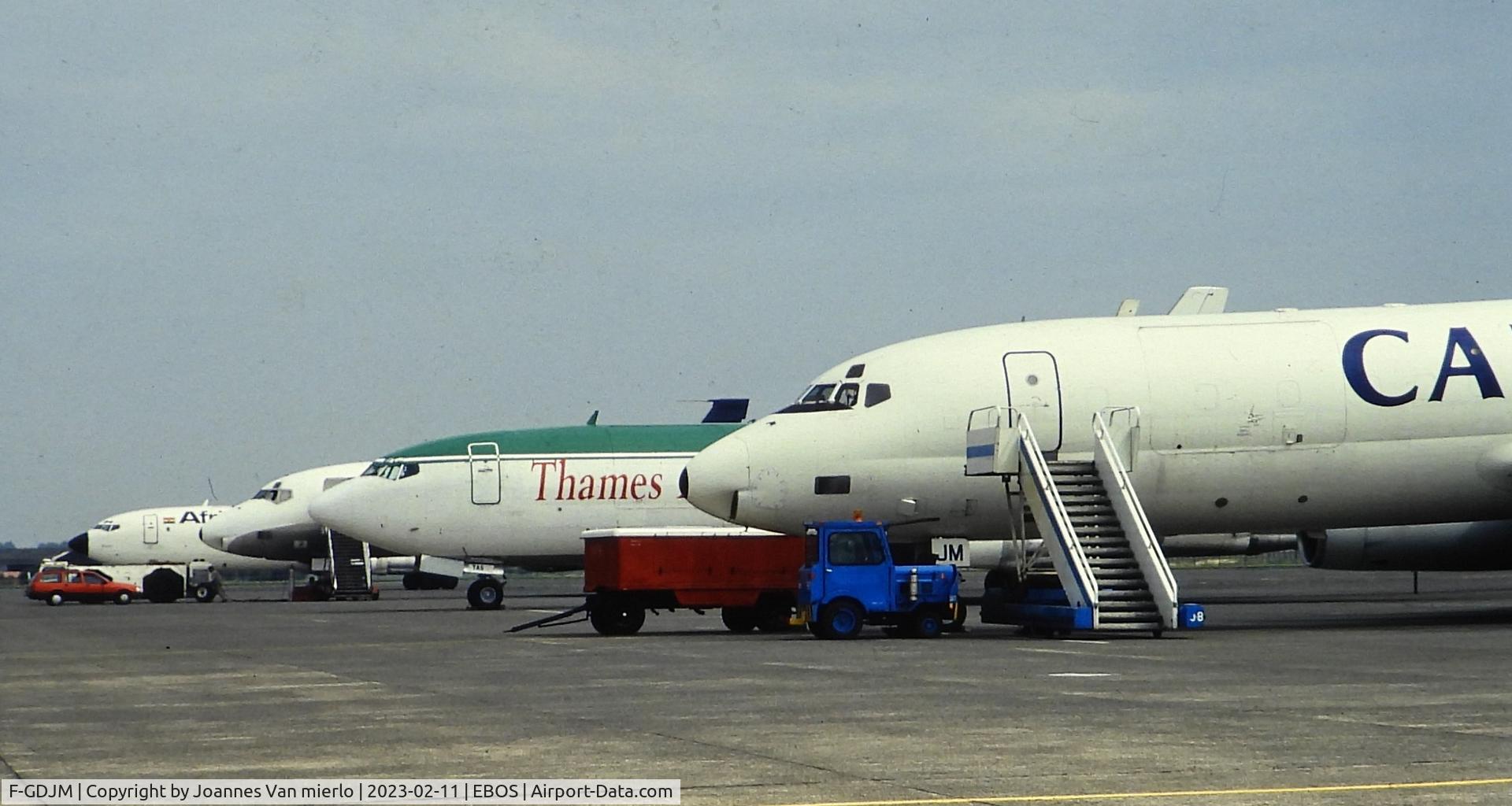 F-GDJM, 1968 Douglas DC-8-62CF C/N 45960, Oostende