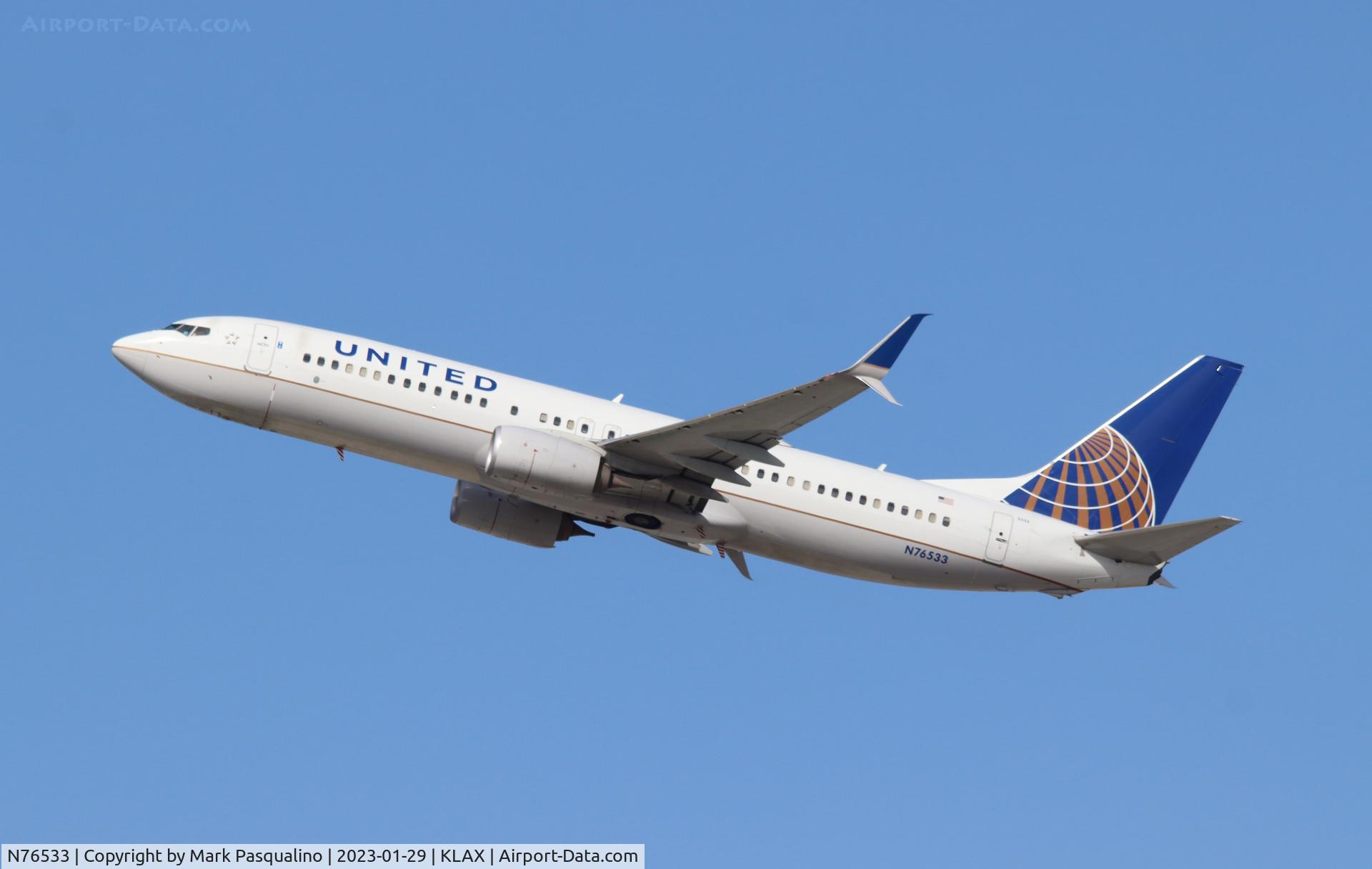 N76533, 2016 Boeing 737-824 C/N 62748, Boeing 737-824